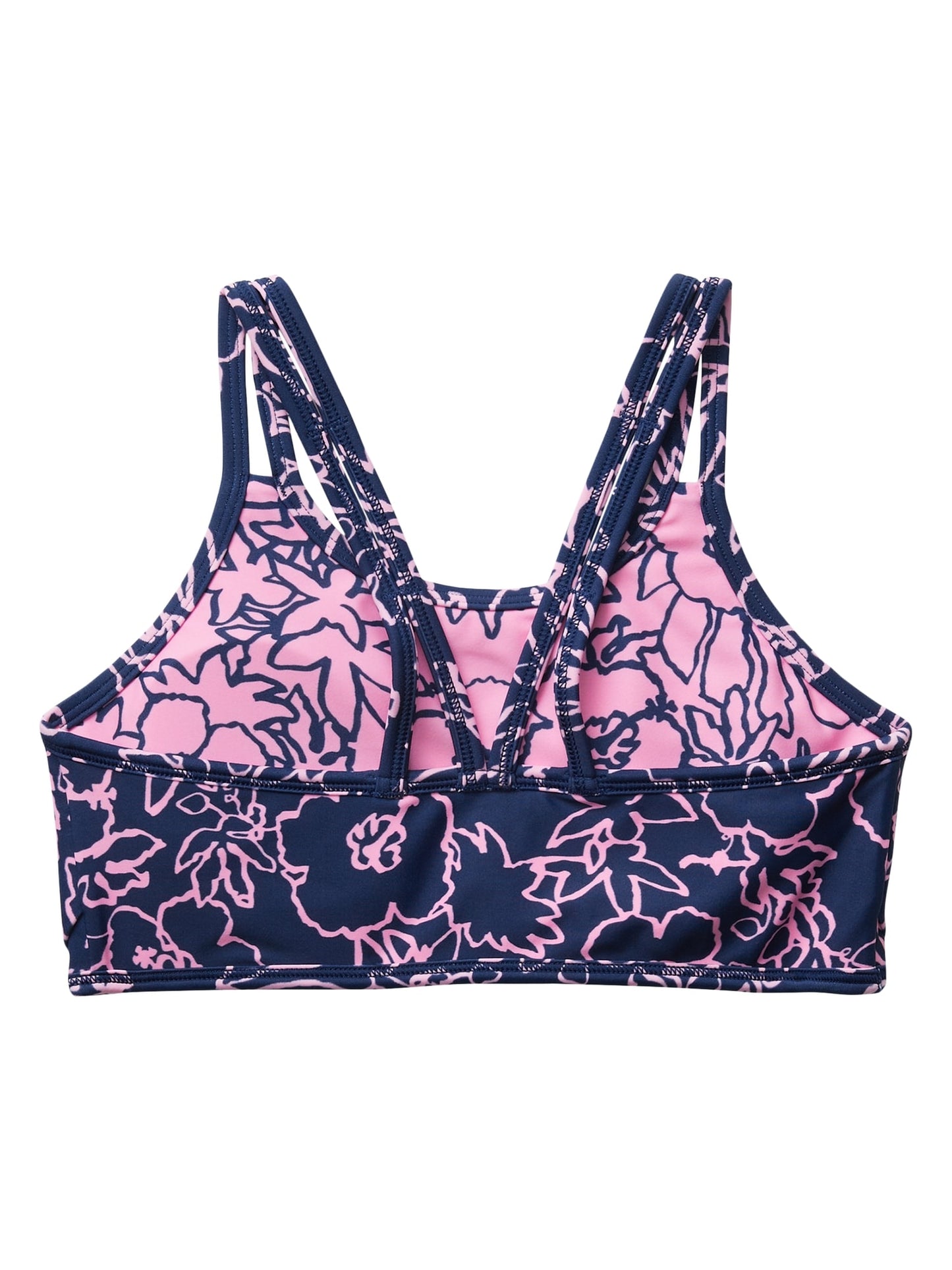 Athleta Girl Reversible Pool Days Bikini Top