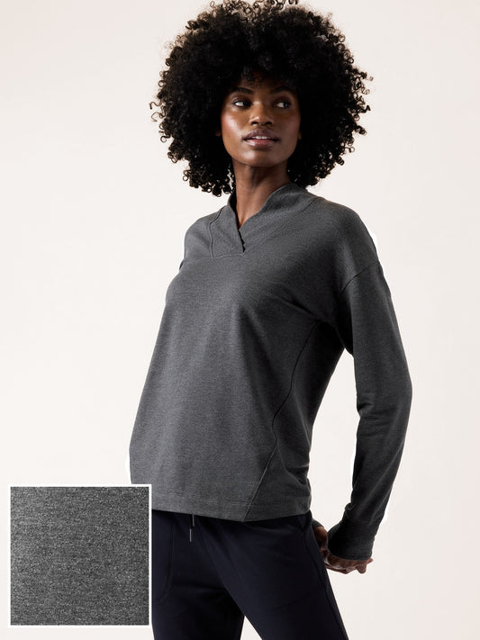 Clarity V-Neck Sweatshirt