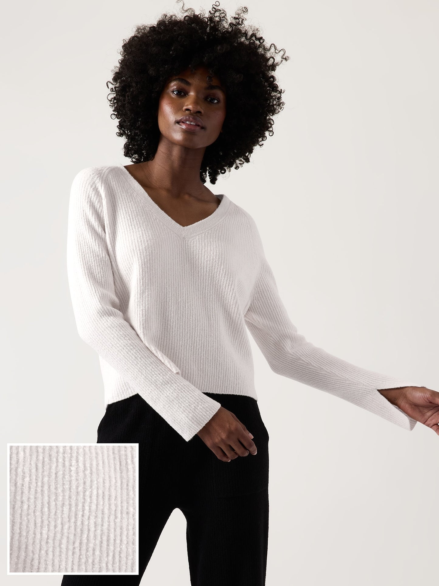 Felicity Cozy V-Neck Sweater