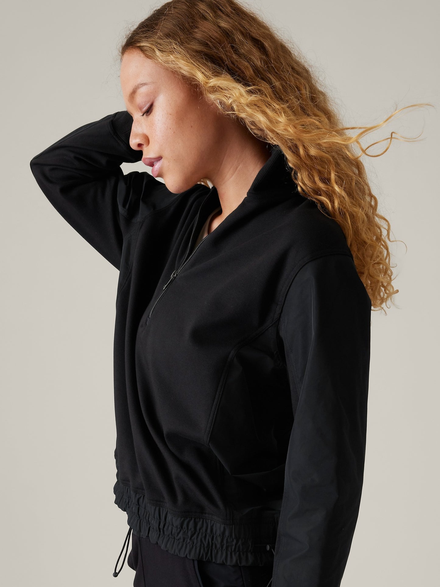 Triumph Hybrid Half Zip Sweatshirt