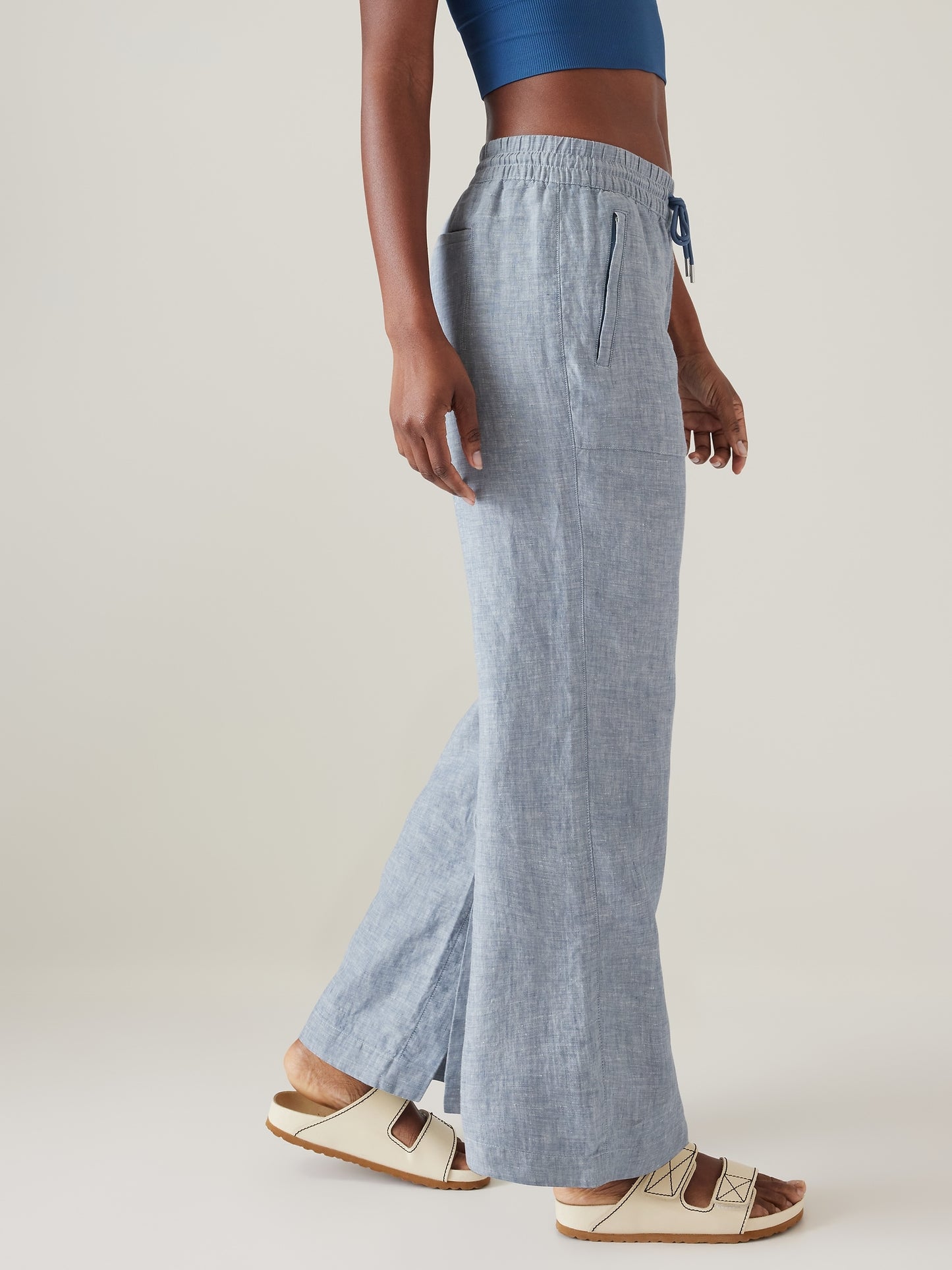 Retreat Linen Wide Leg Pant