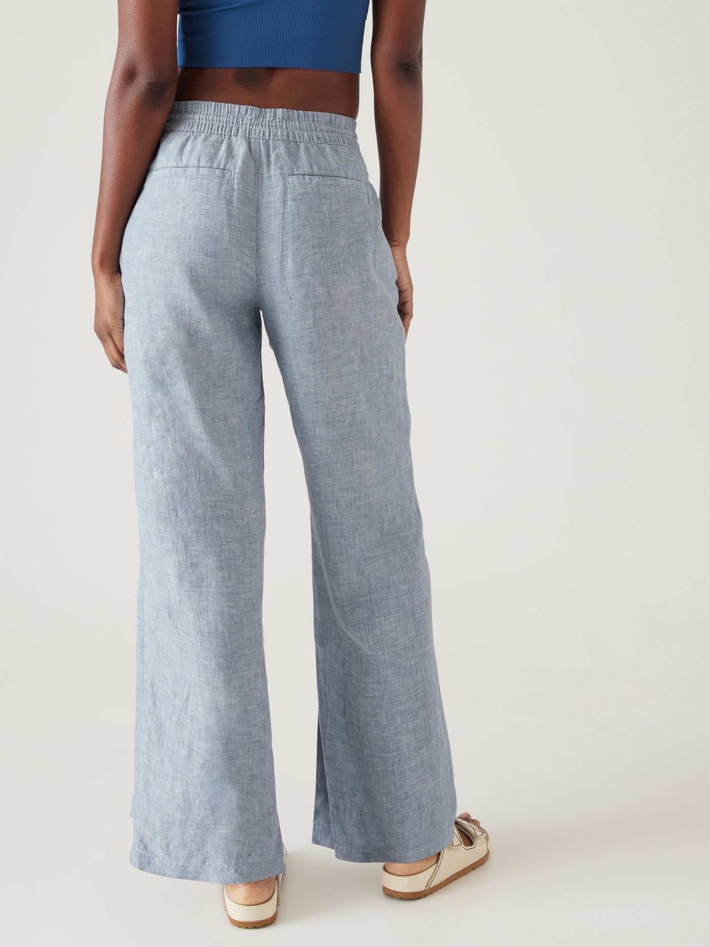 Retreat Linen Wide Leg Pant