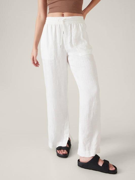 Retreat Linen Wide Leg Pant