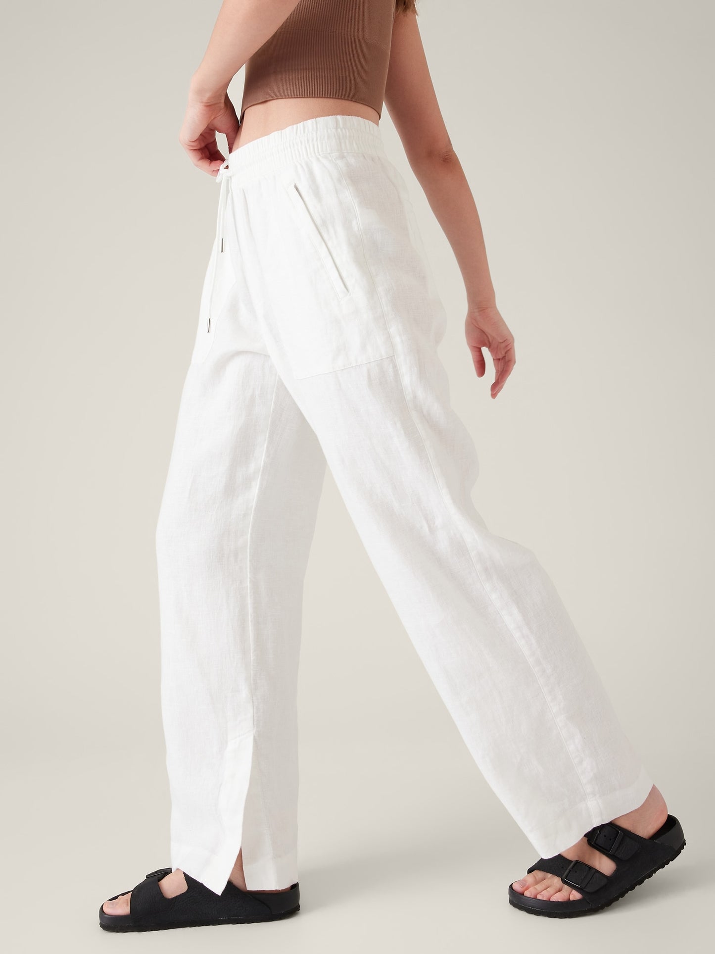 Retreat Linen Wide Leg Pant