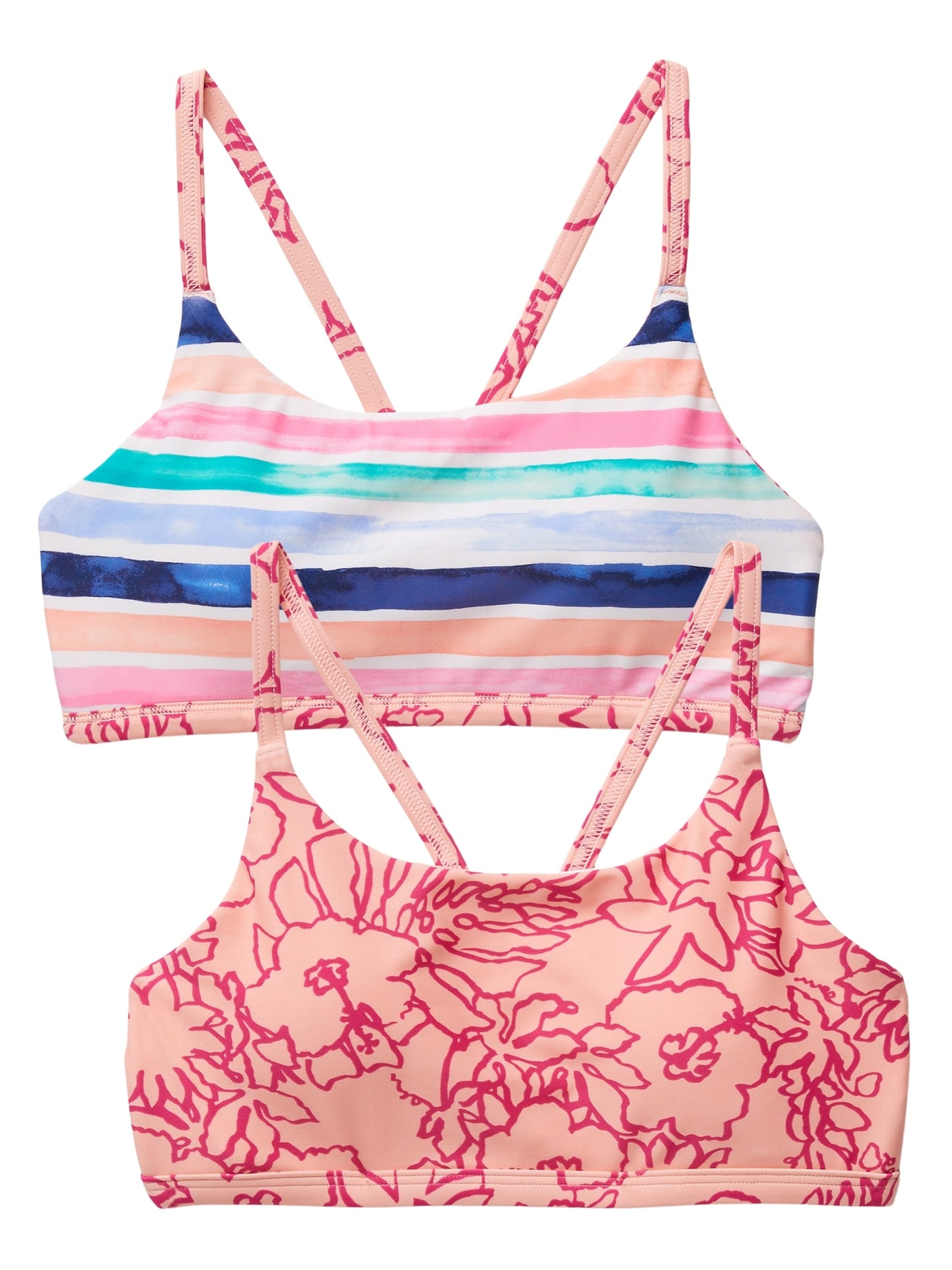 Athleta Girl Reversible Beachy Keen Bikini Top