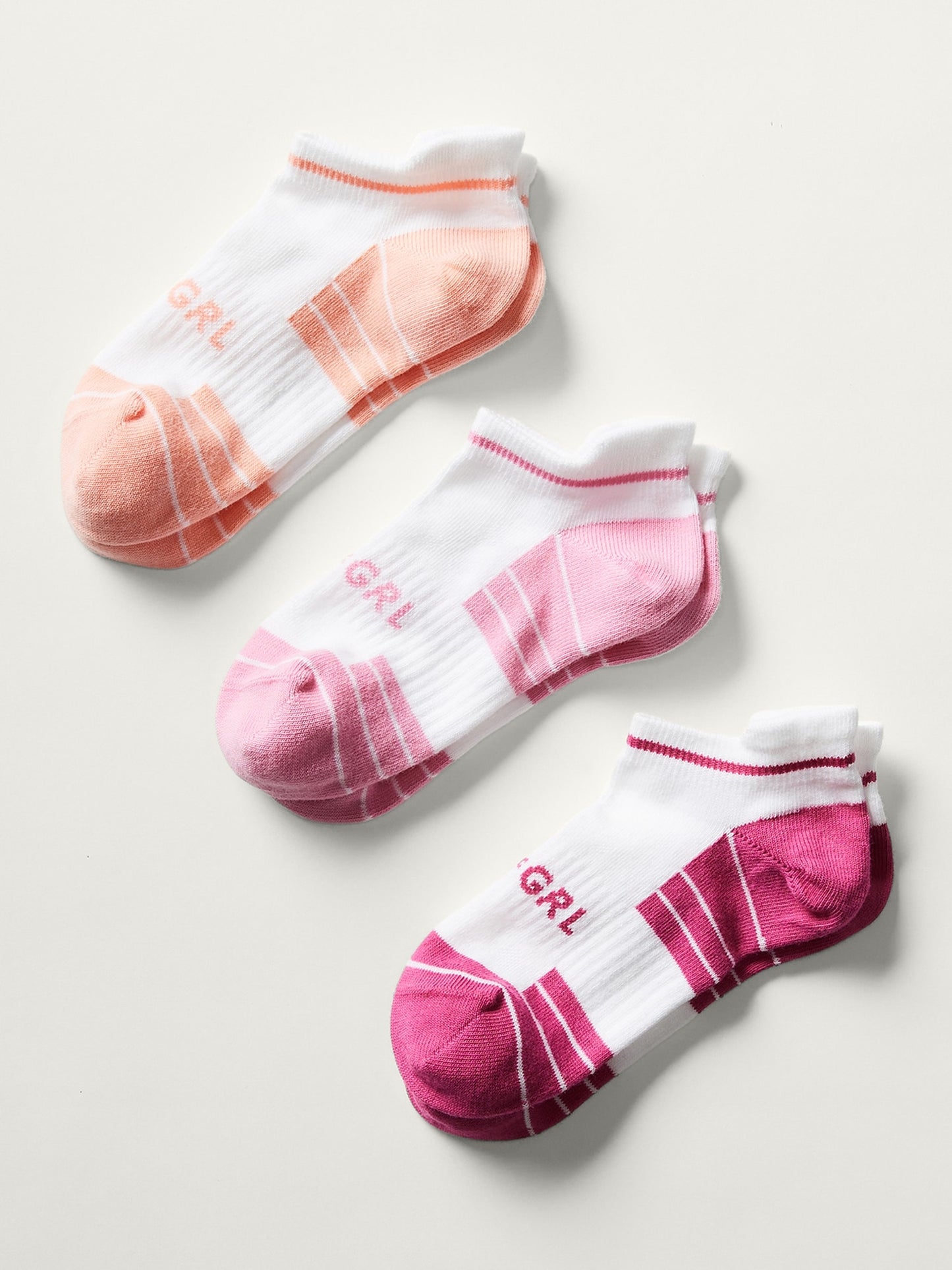 Athleta Girl Everyday Ankle Sock 3-Pack