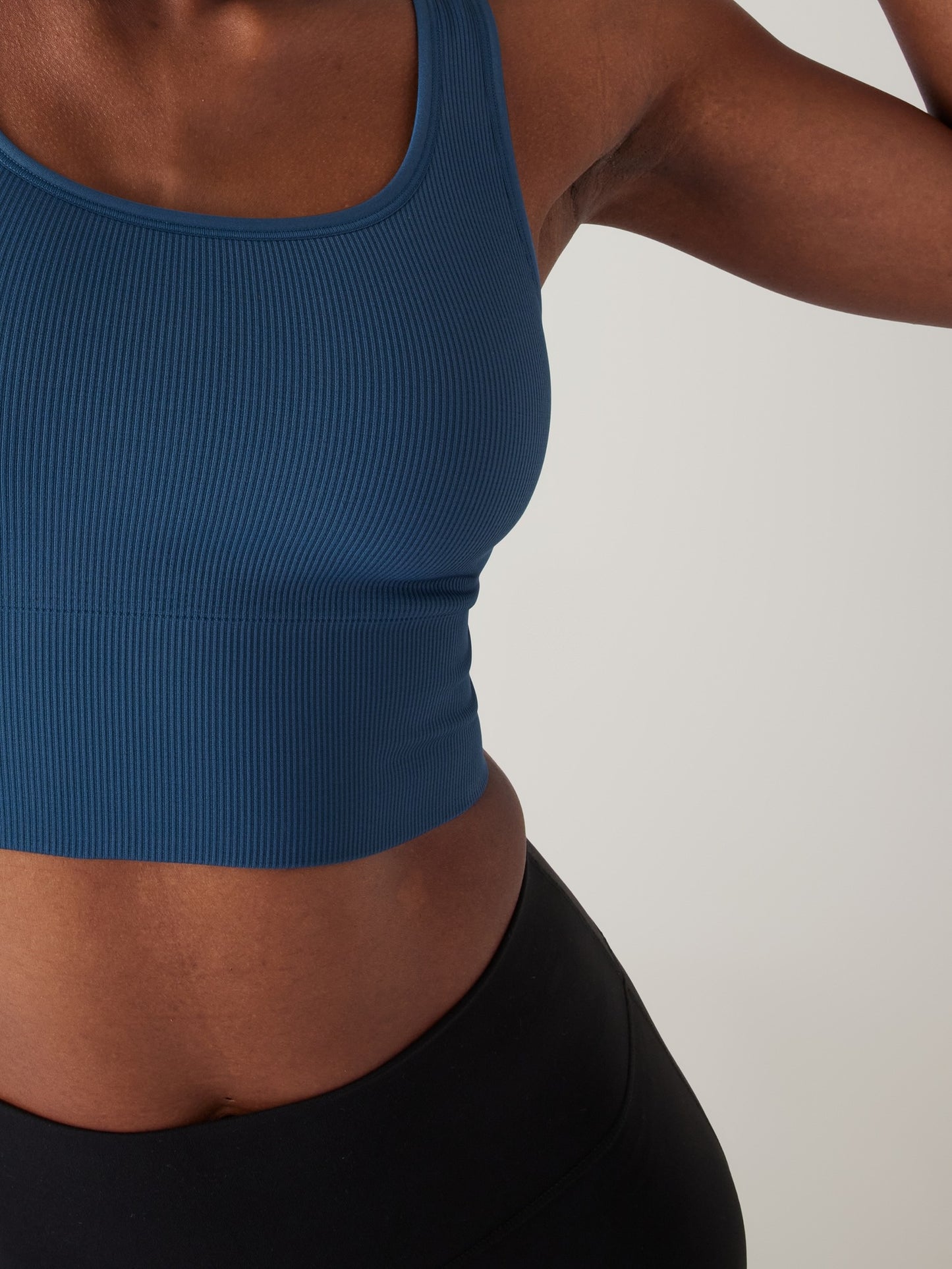 Aurora Seamless Scoop Crop Tank