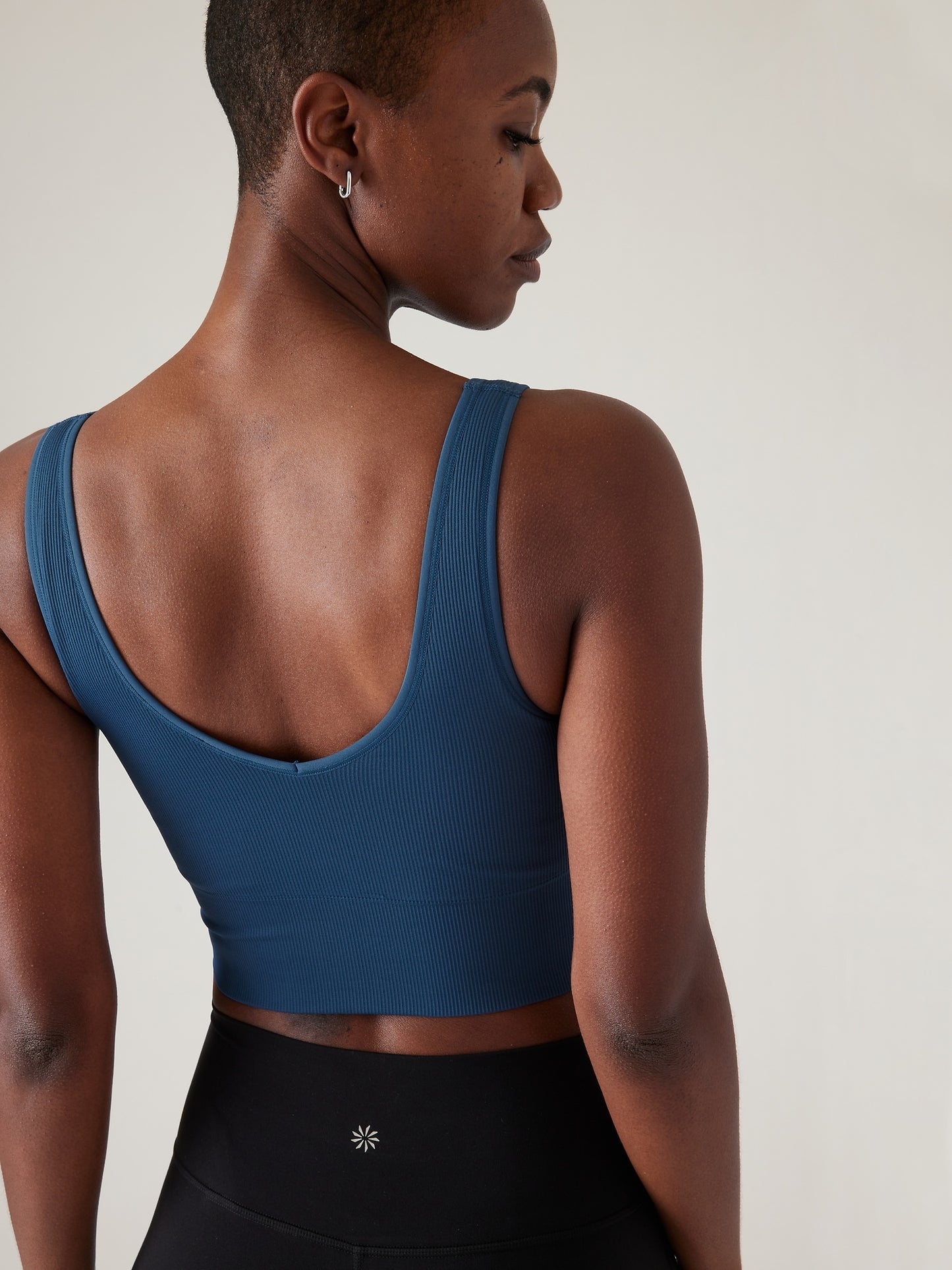 Aurora Seamless Scoop Crop Tank