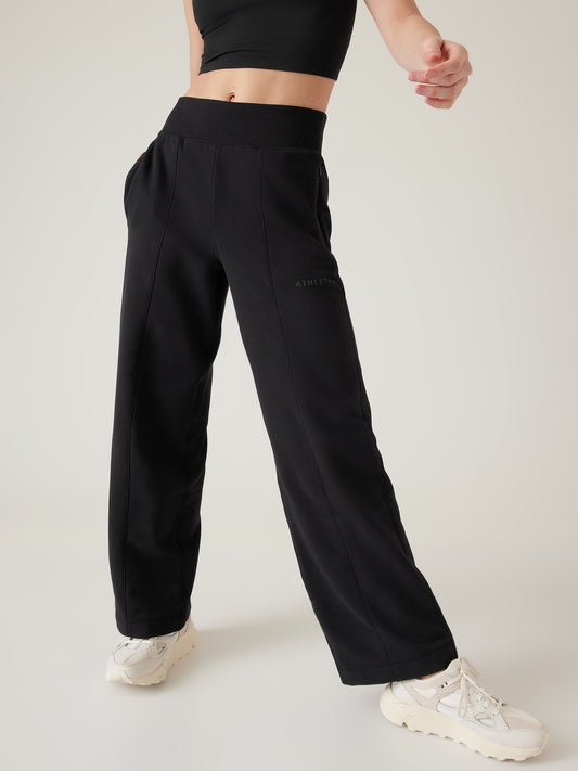 Retroplush Logo Straight Leg Pant