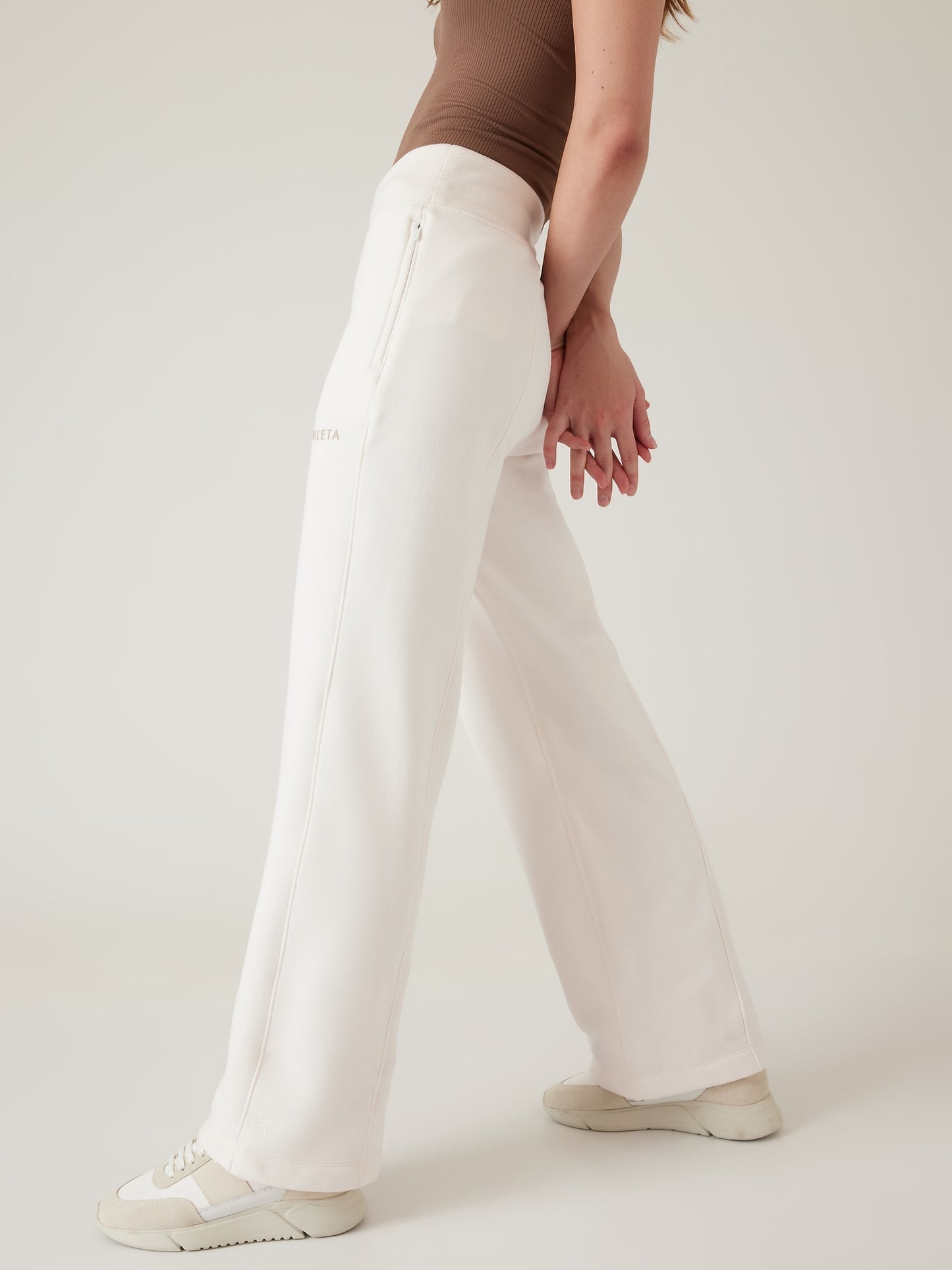 Retroplush Logo Straight Leg Pant