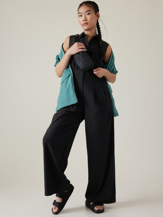 Brooklyn Heights Wide Leg Jumpsuit