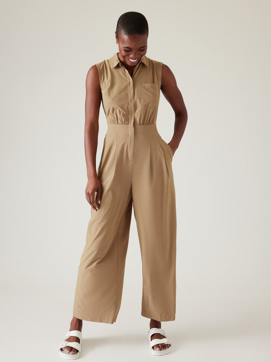 Brooklyn Heights Wide Leg Jumpsuit