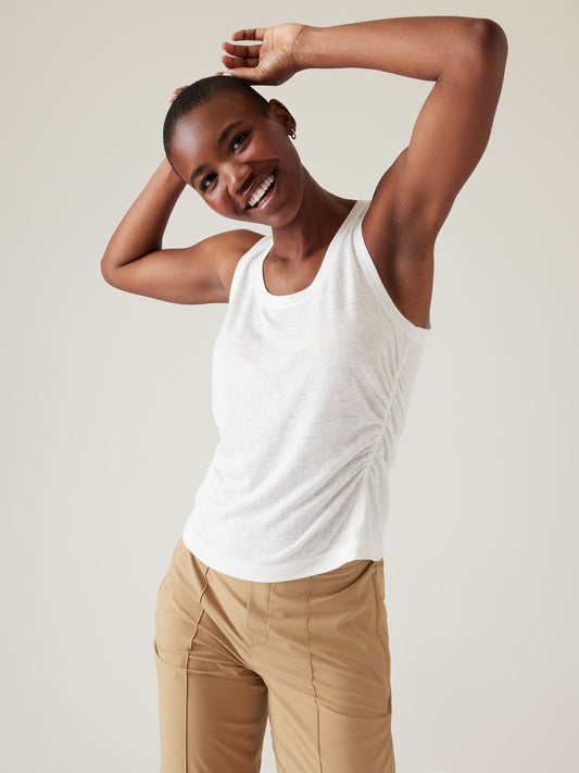 Breezy Ruched Tank