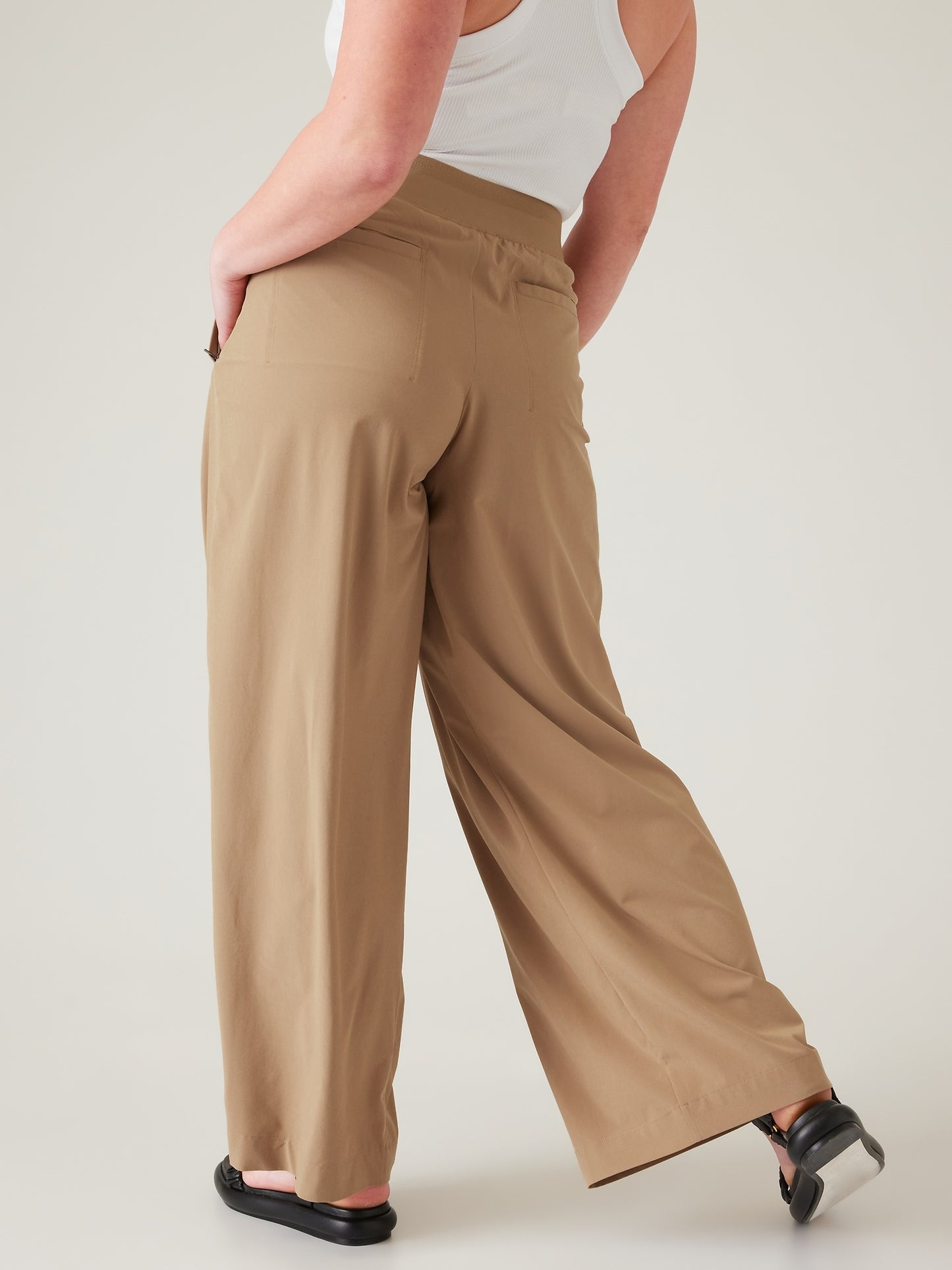 Brooklyn Heights High Rise Wide Leg Pant