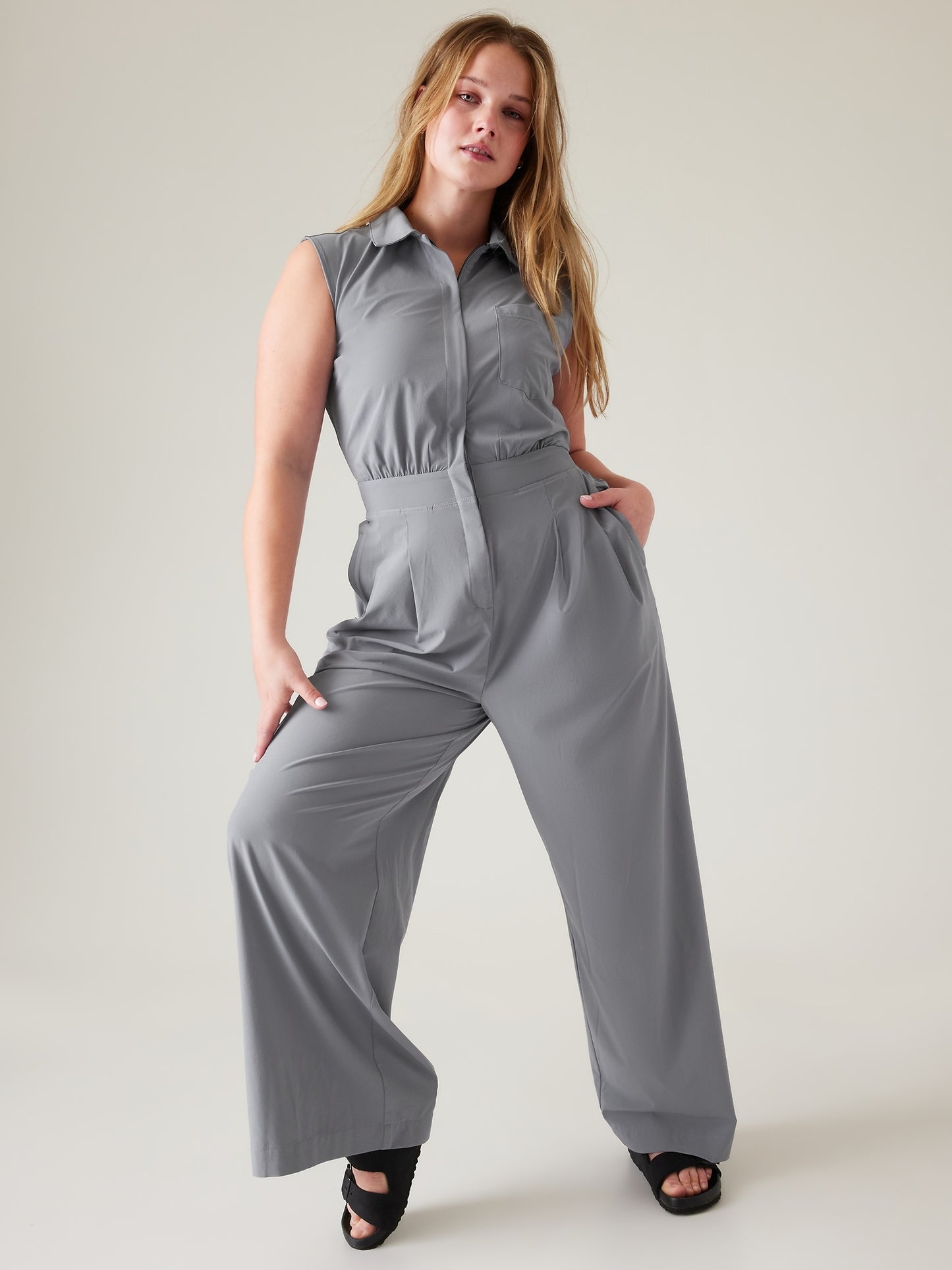 Brooklyn Heights Wide Leg Jumpsuit