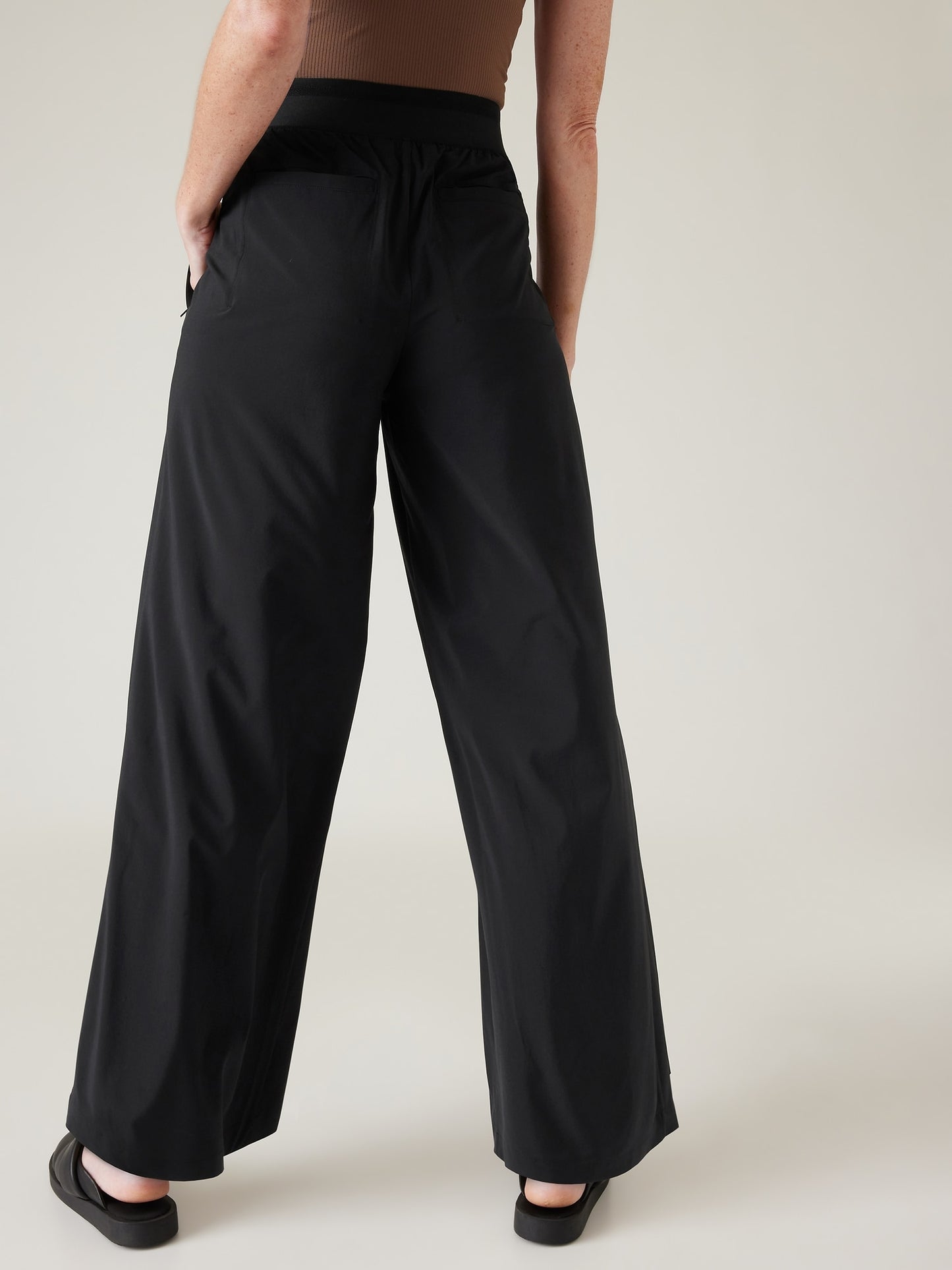 Brooklyn Heights High Rise Wide Leg Pant