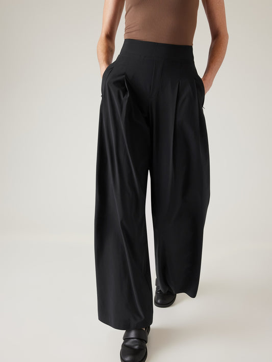 Brooklyn Heights High Rise Wide Leg Pant