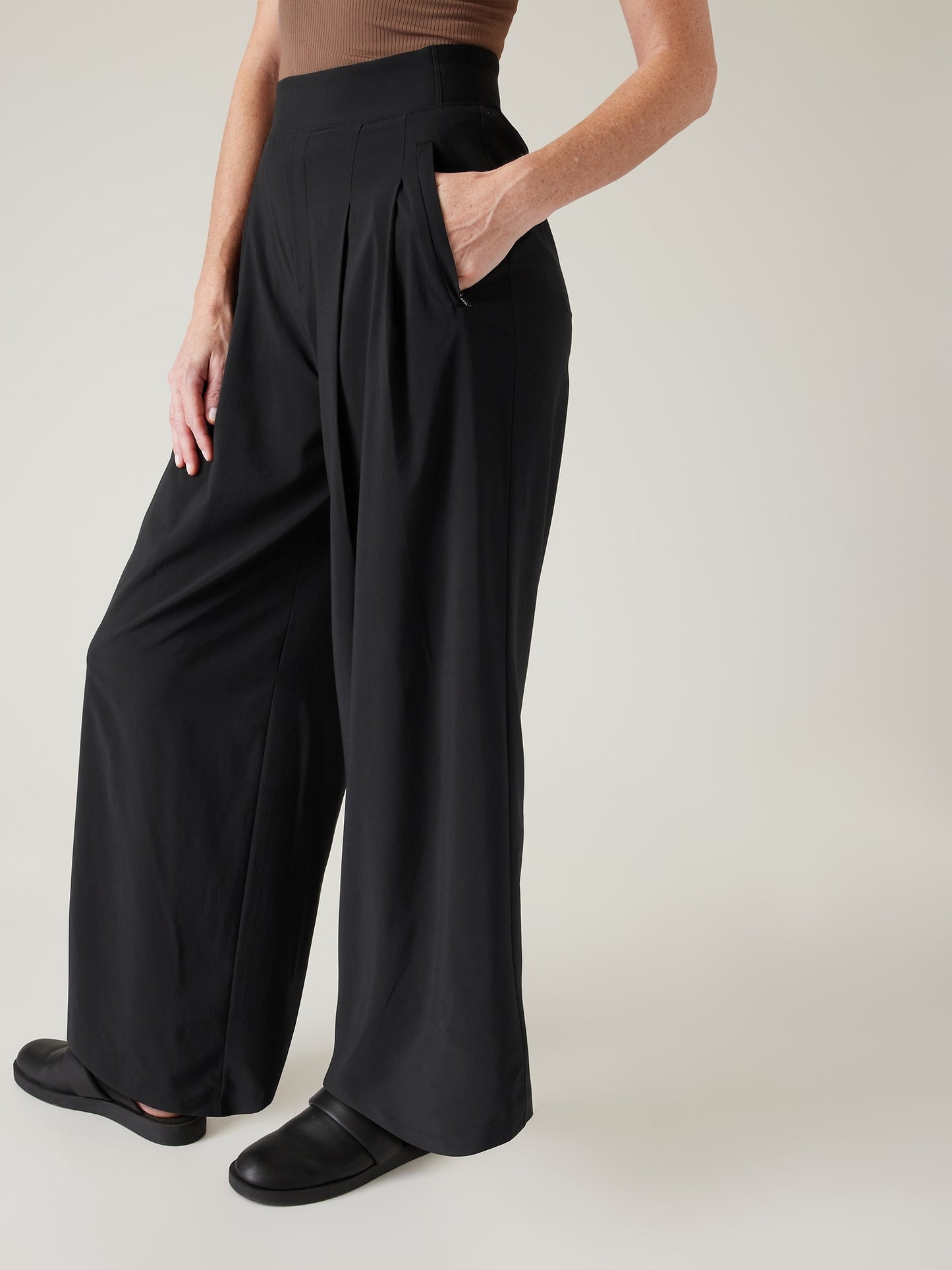 Brooklyn Heights High Rise Wide Leg Pant