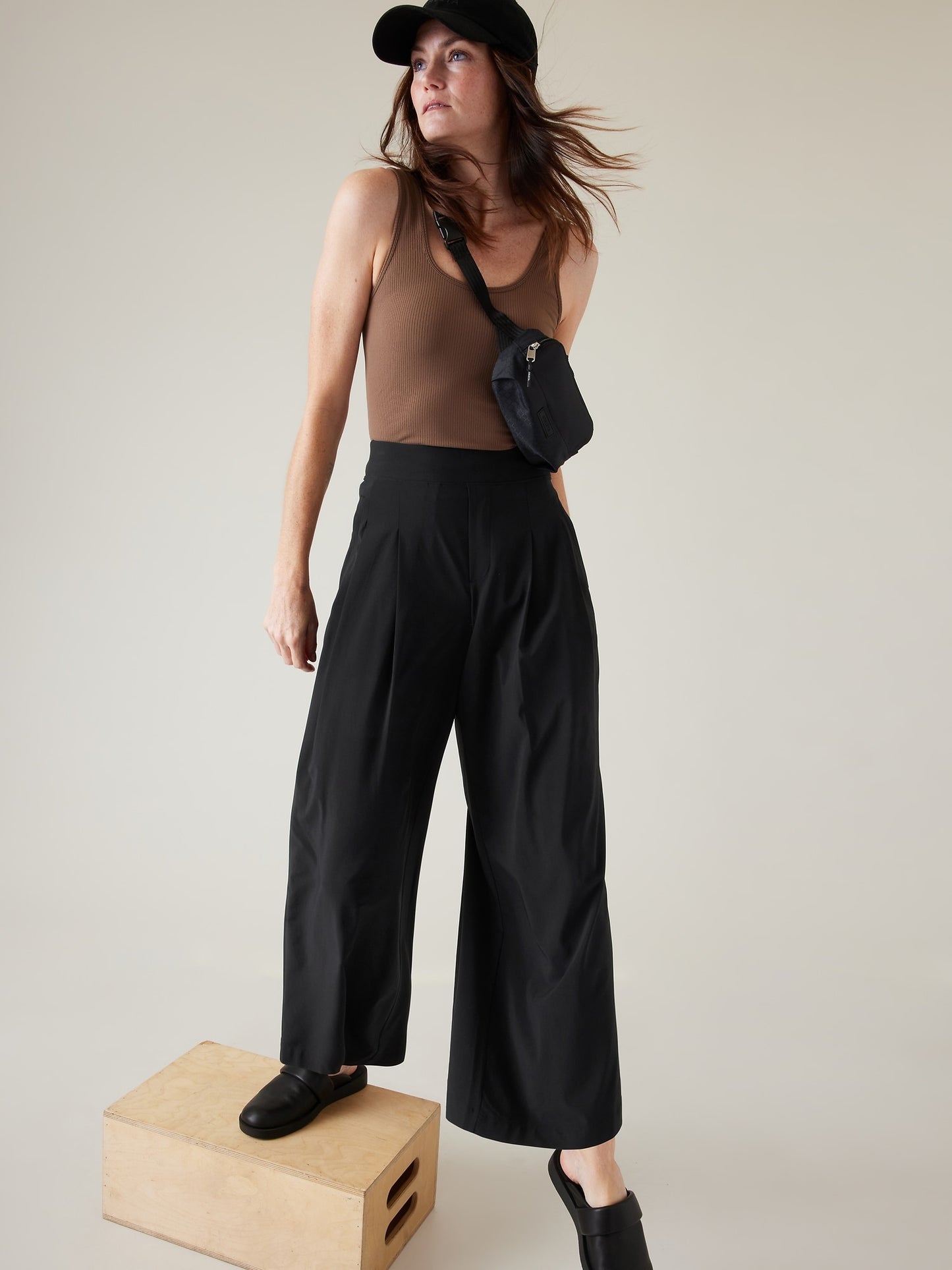 Brooklyn Heights High Rise Wide Leg Pant