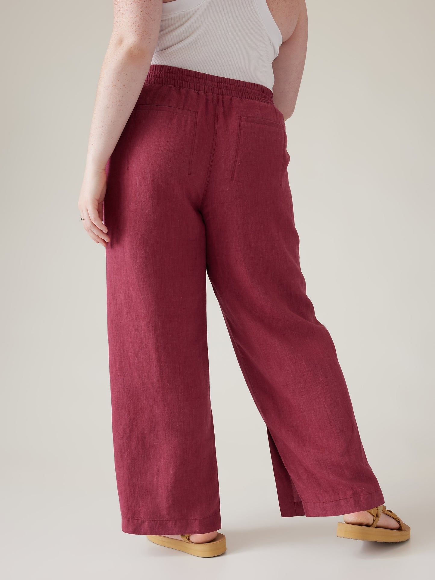 Retreat Linen Wide Leg Pant