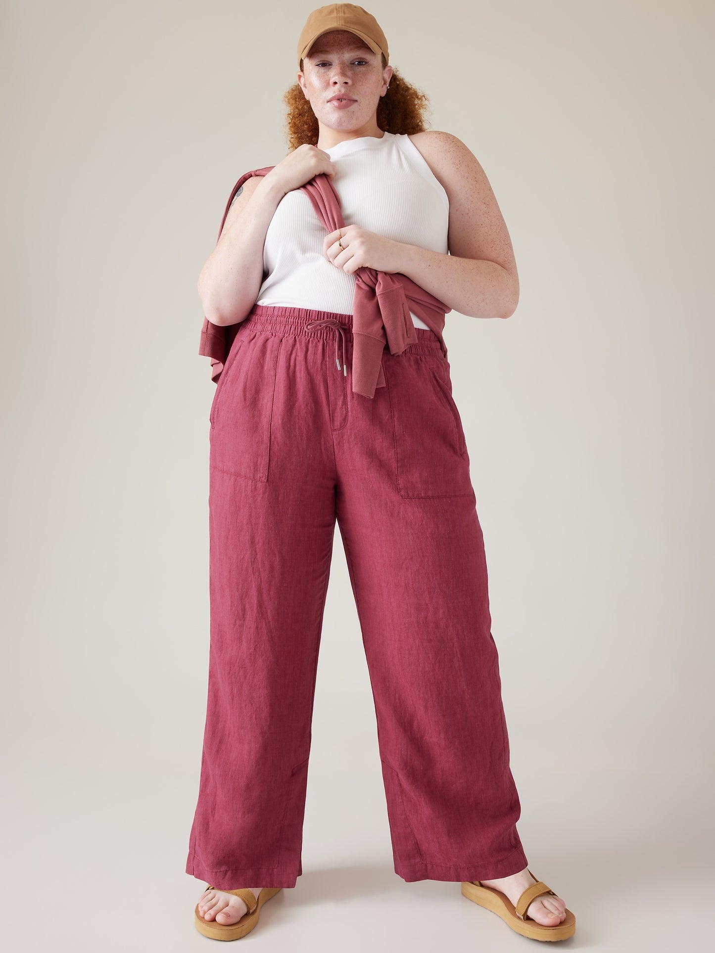 Retreat Linen Wide Leg Pant