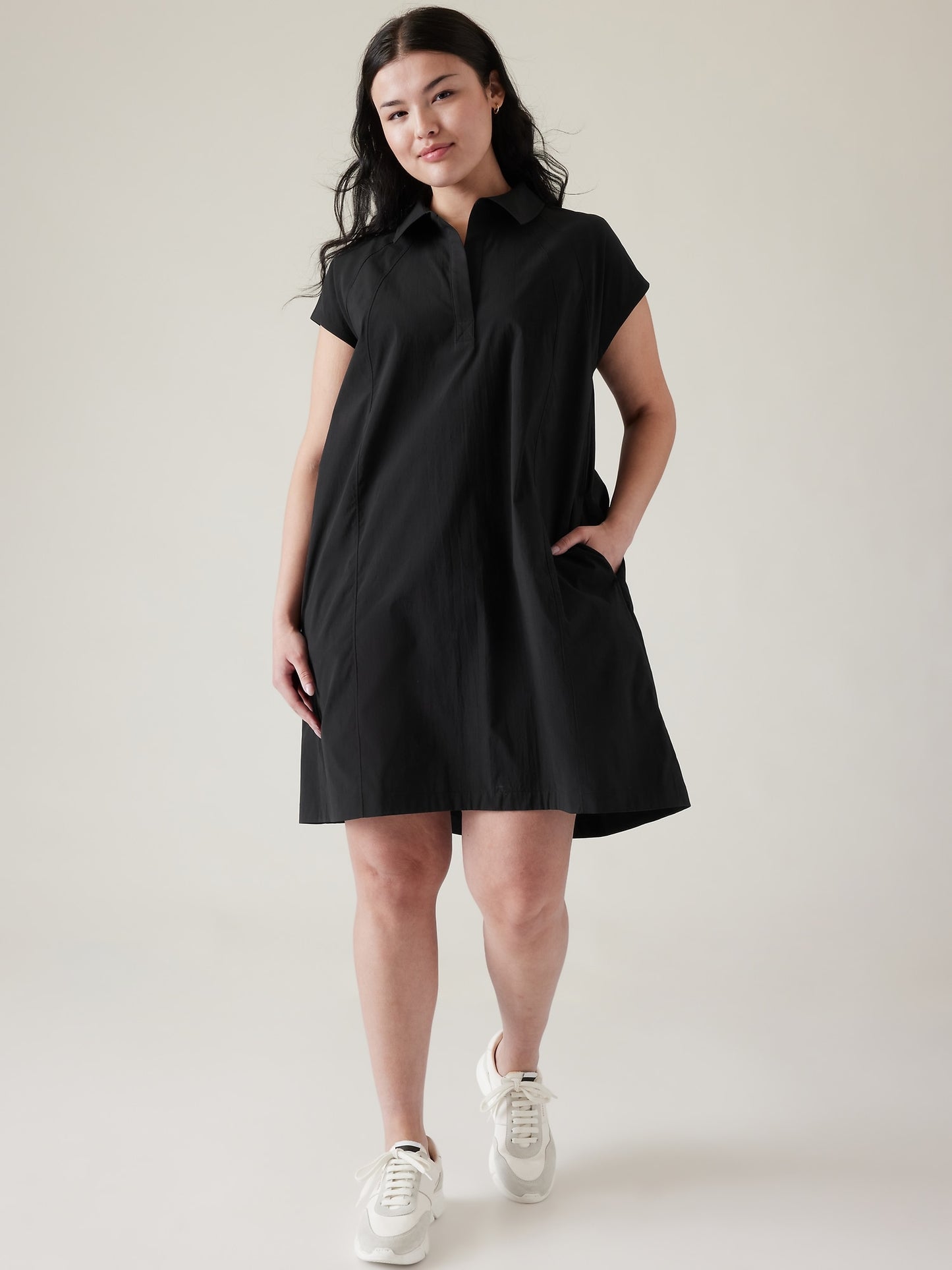 Performance Poplin Dress