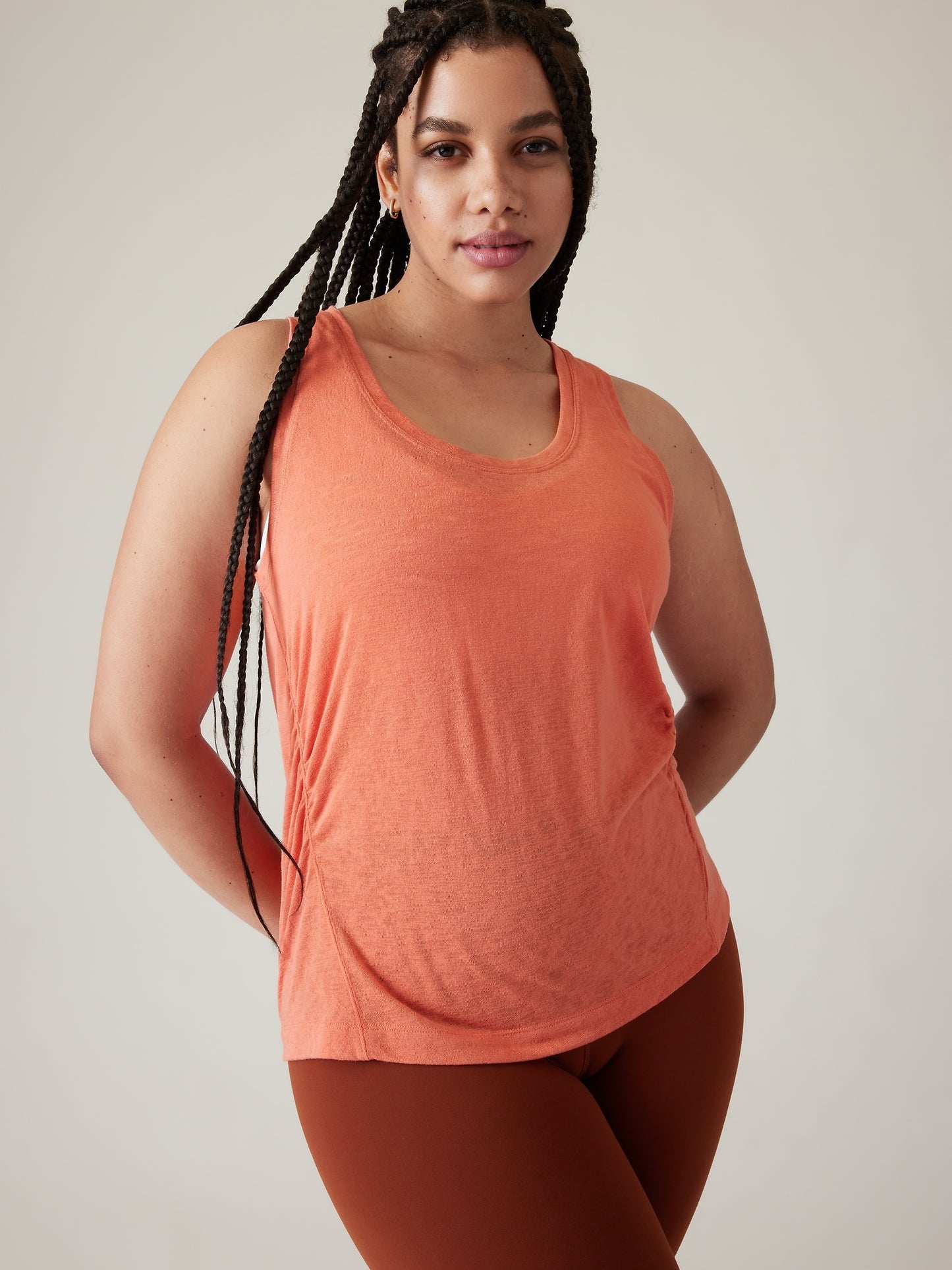 Breezy Ruched Tank