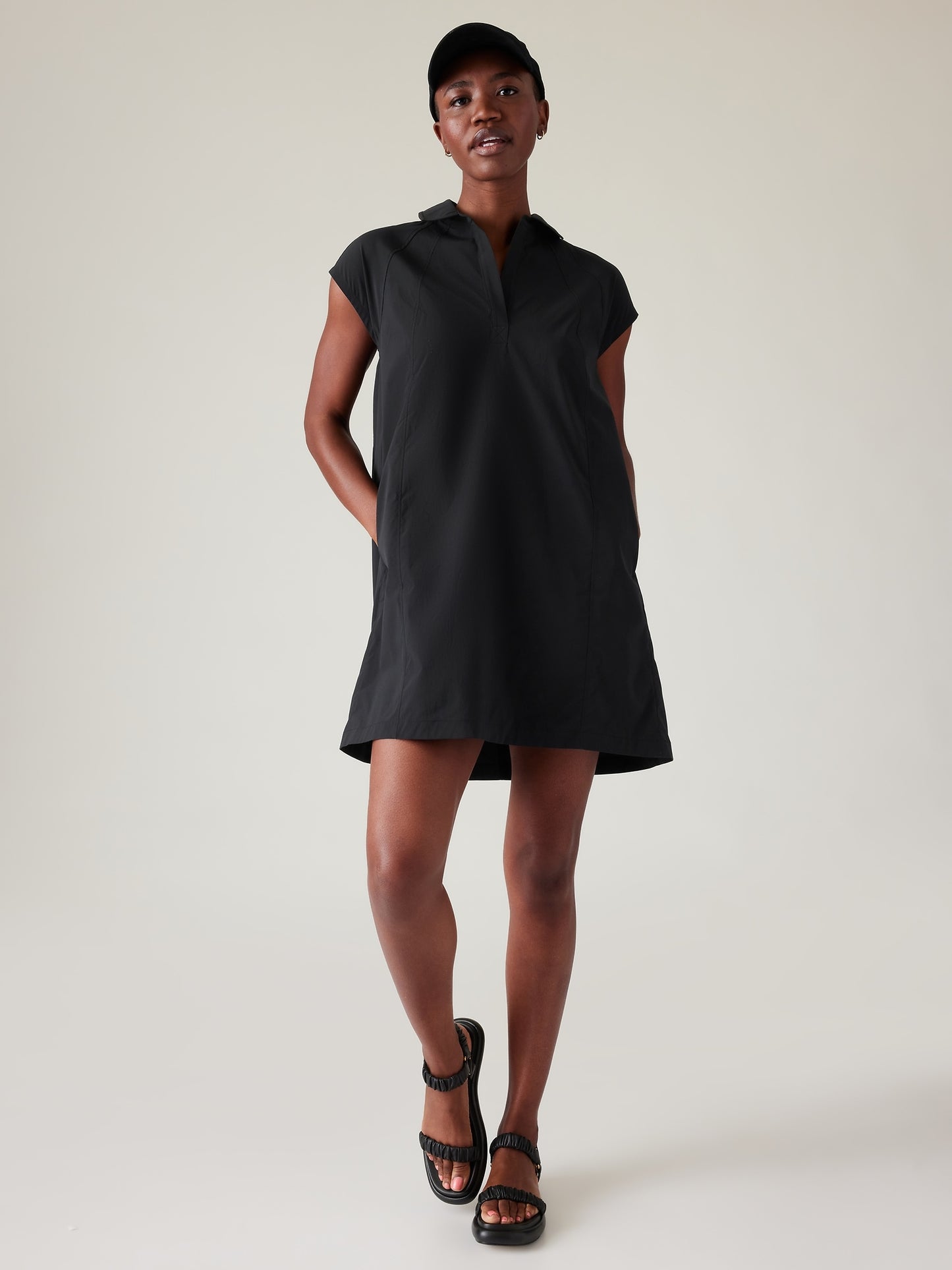 Performance Poplin Dress