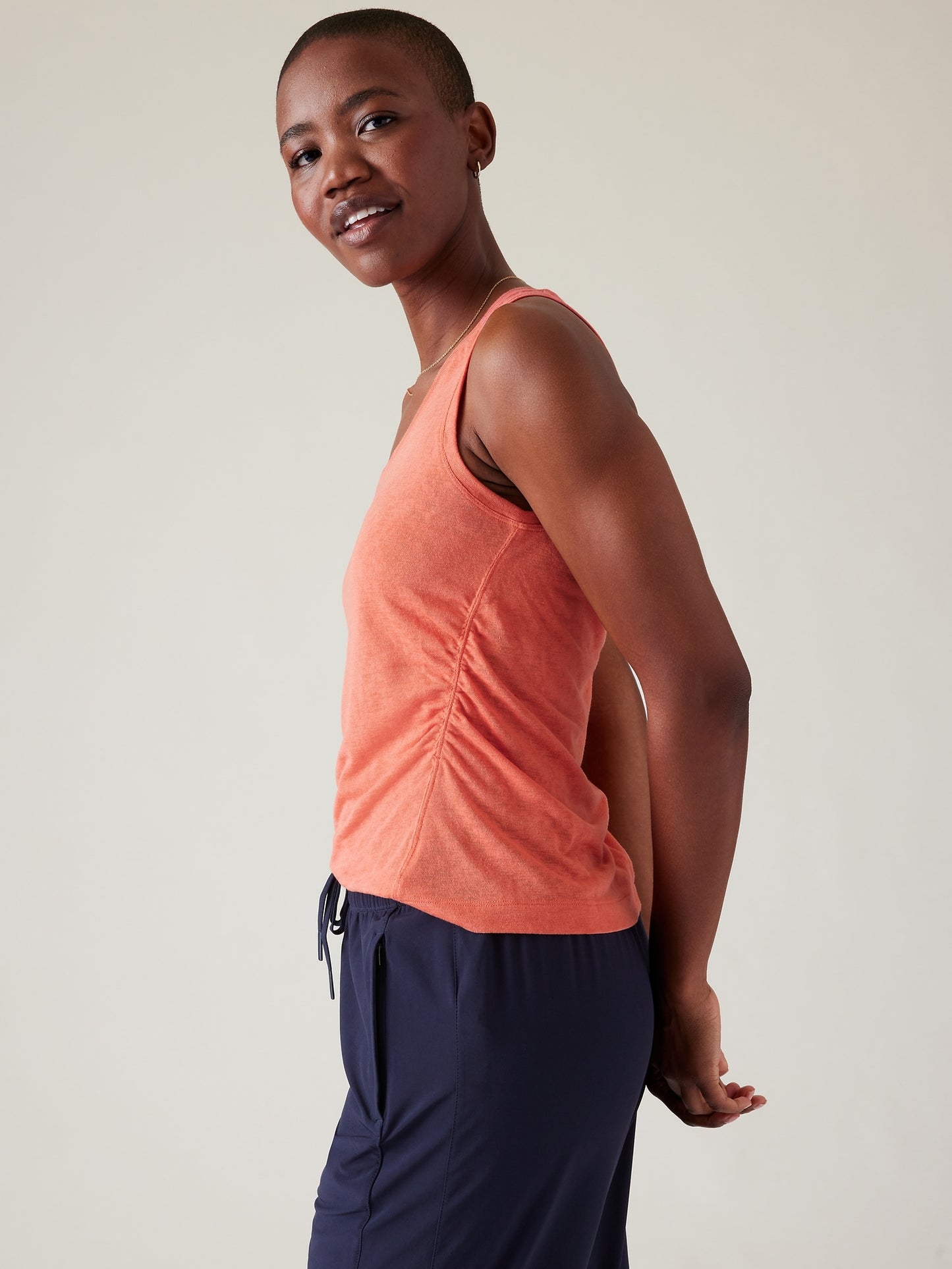 Breezy Ruched Tank