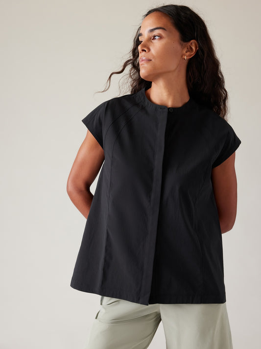 Performance Poplin Popover