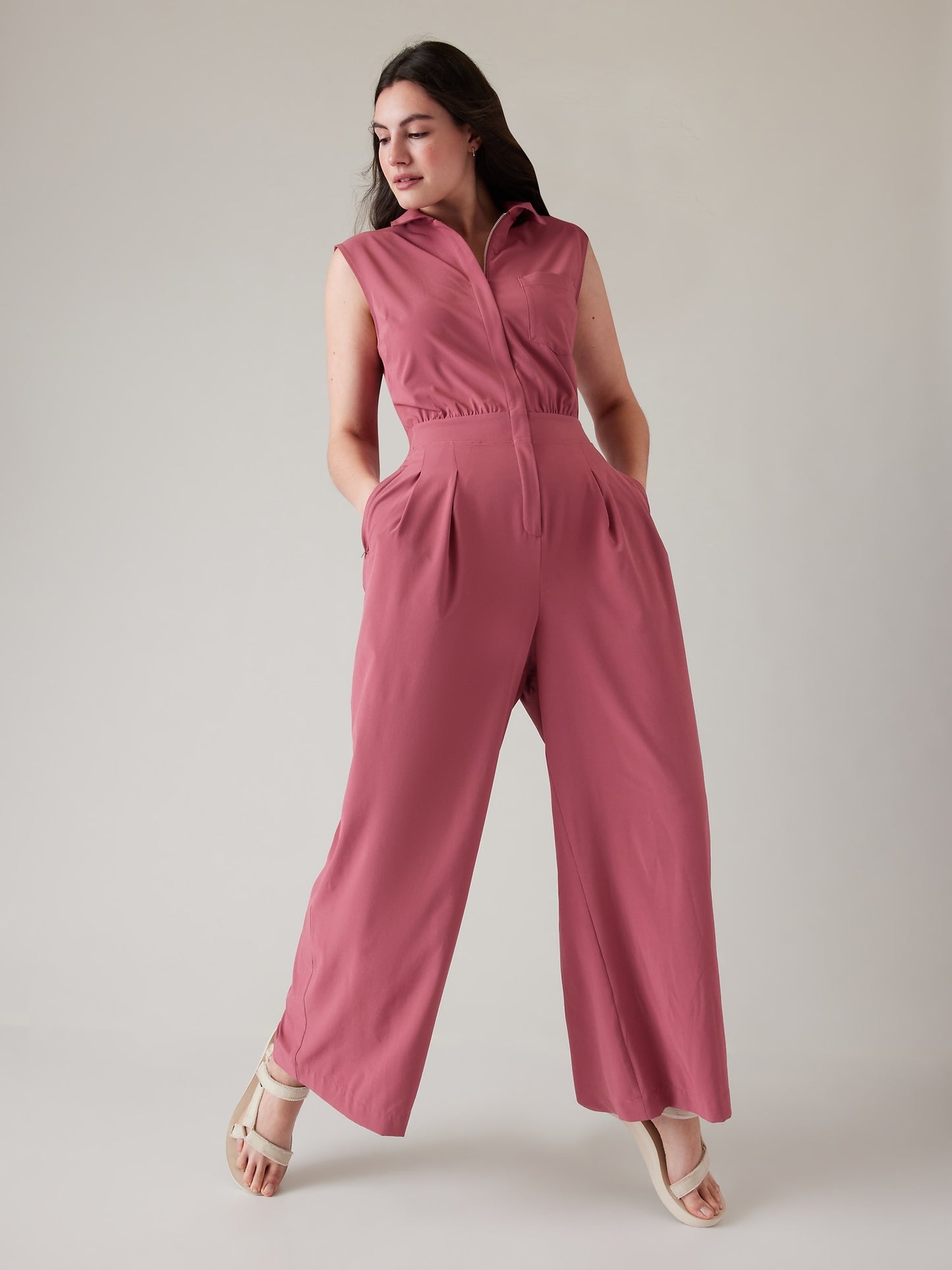 Brooklyn Heights Wide Leg Jumpsuit