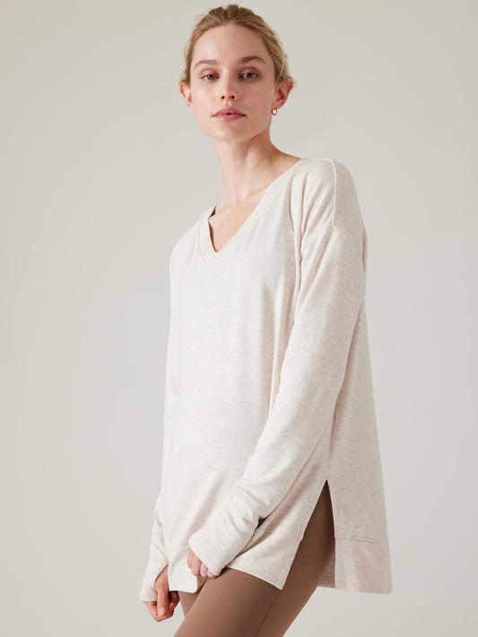 Coaster Luxe V-Neck Sweatshirt