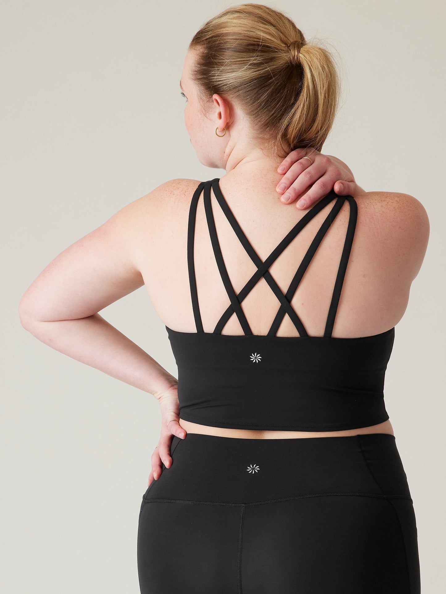 Conscious Strappy Crop Bra A-C