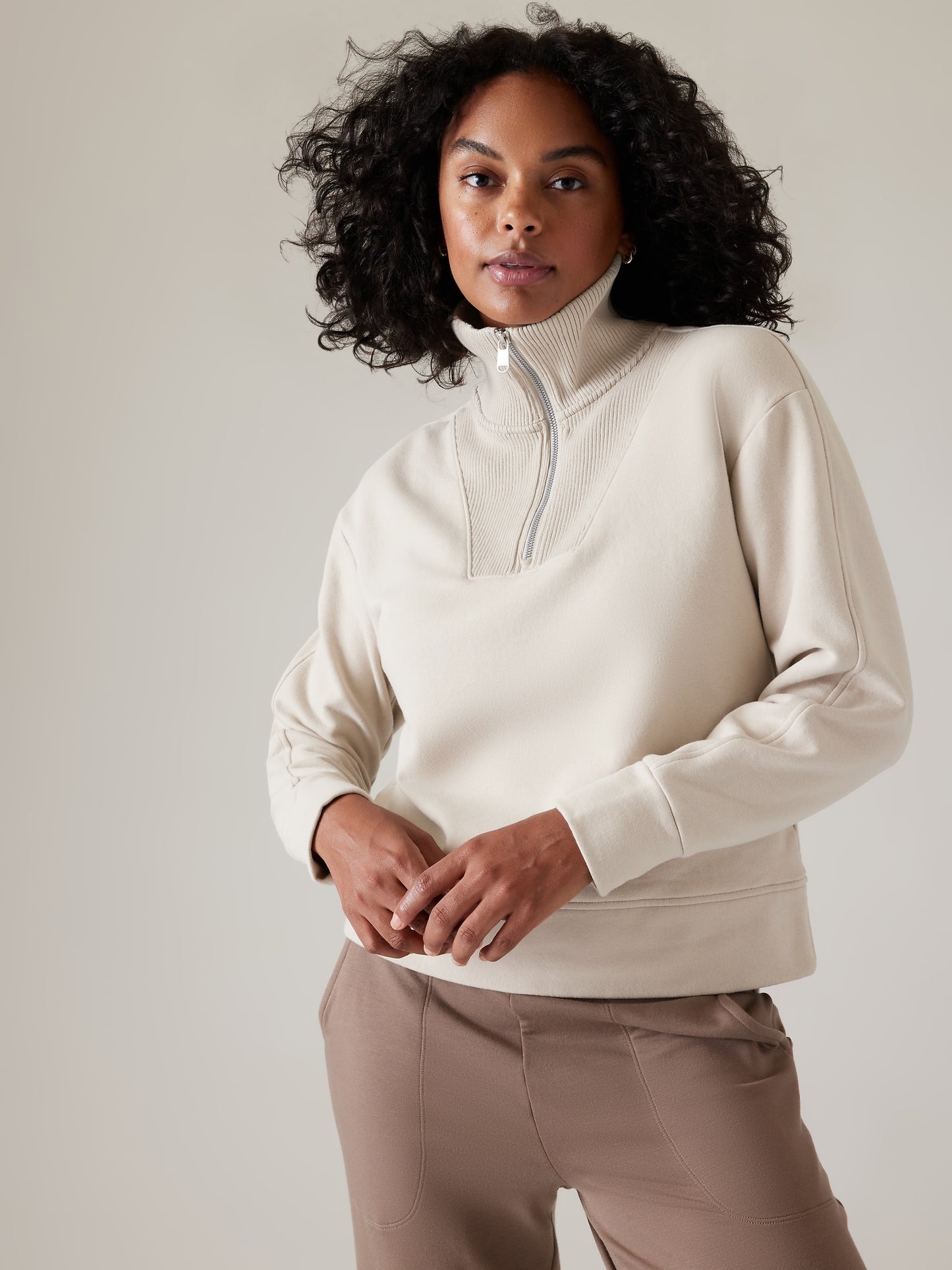 Retroplush Revive Half Zip Sweatshirt