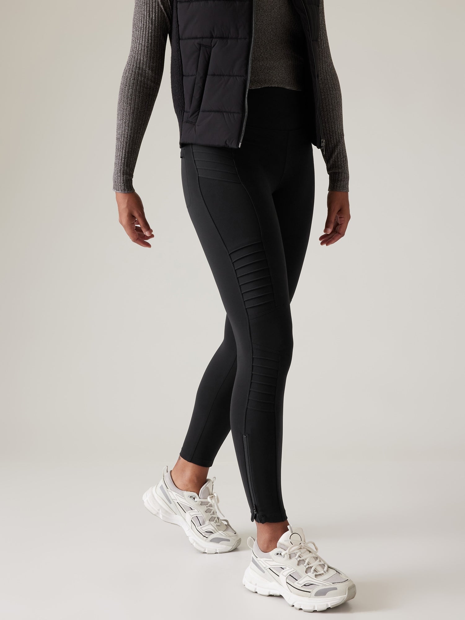 ATHLETA Delancey Gleam deals Moto Tight / Leggings, SZ XS