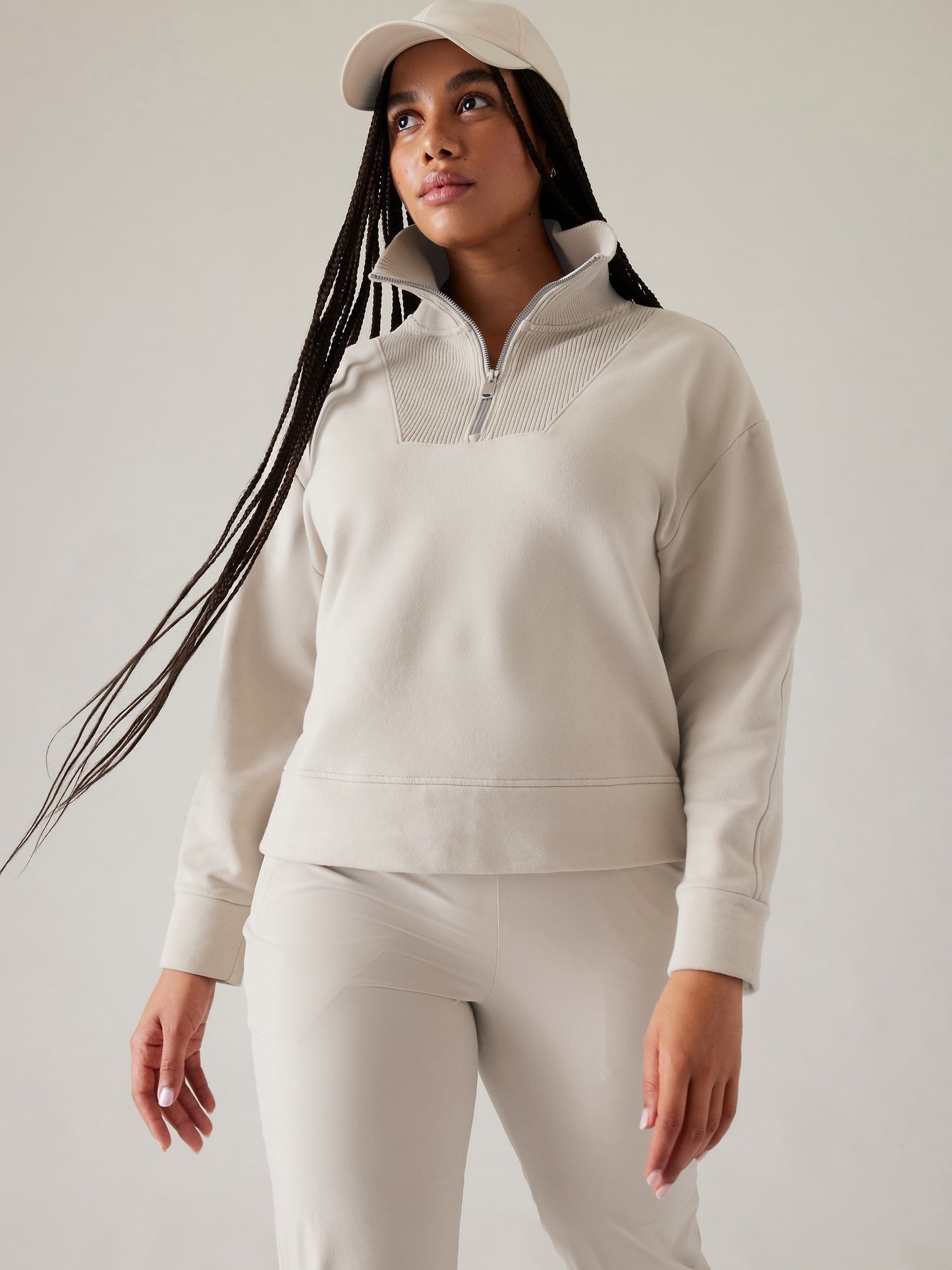 Retroplush Revive Half Zip Sweatshirt