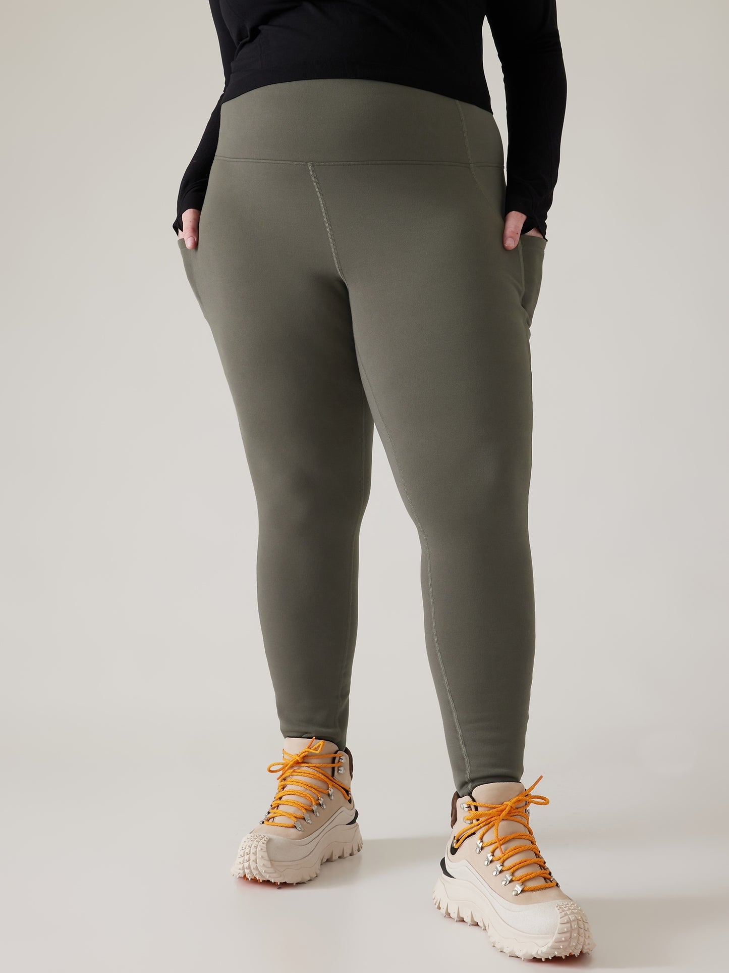 Altitude Stash High Rise Polartec® Power Stretch® Tight