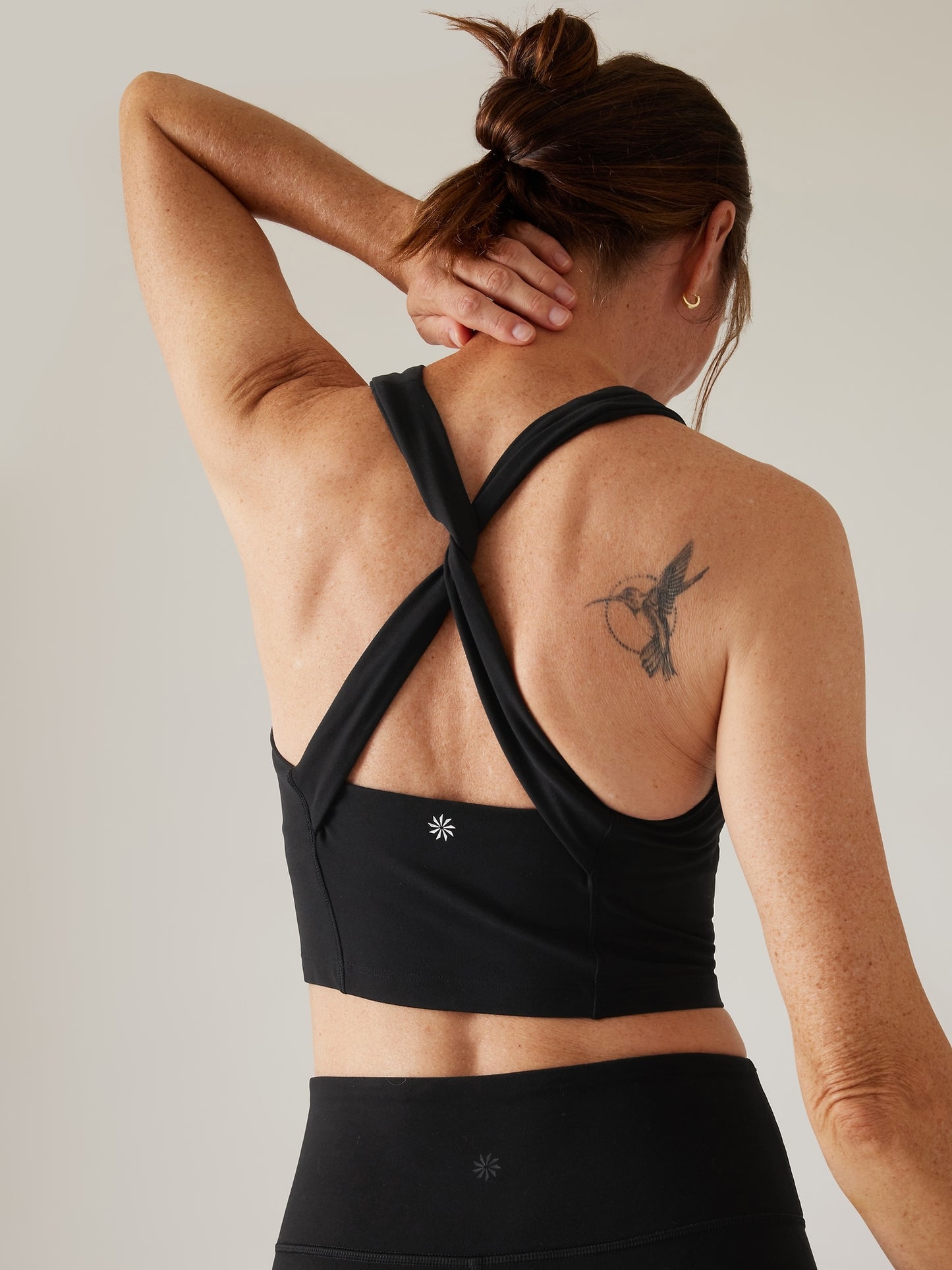 Conscious Twist Crop Bra A-C