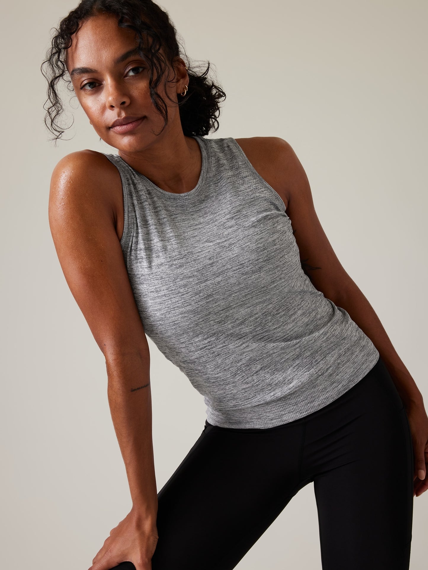 In Motion Seamless Heather Tank