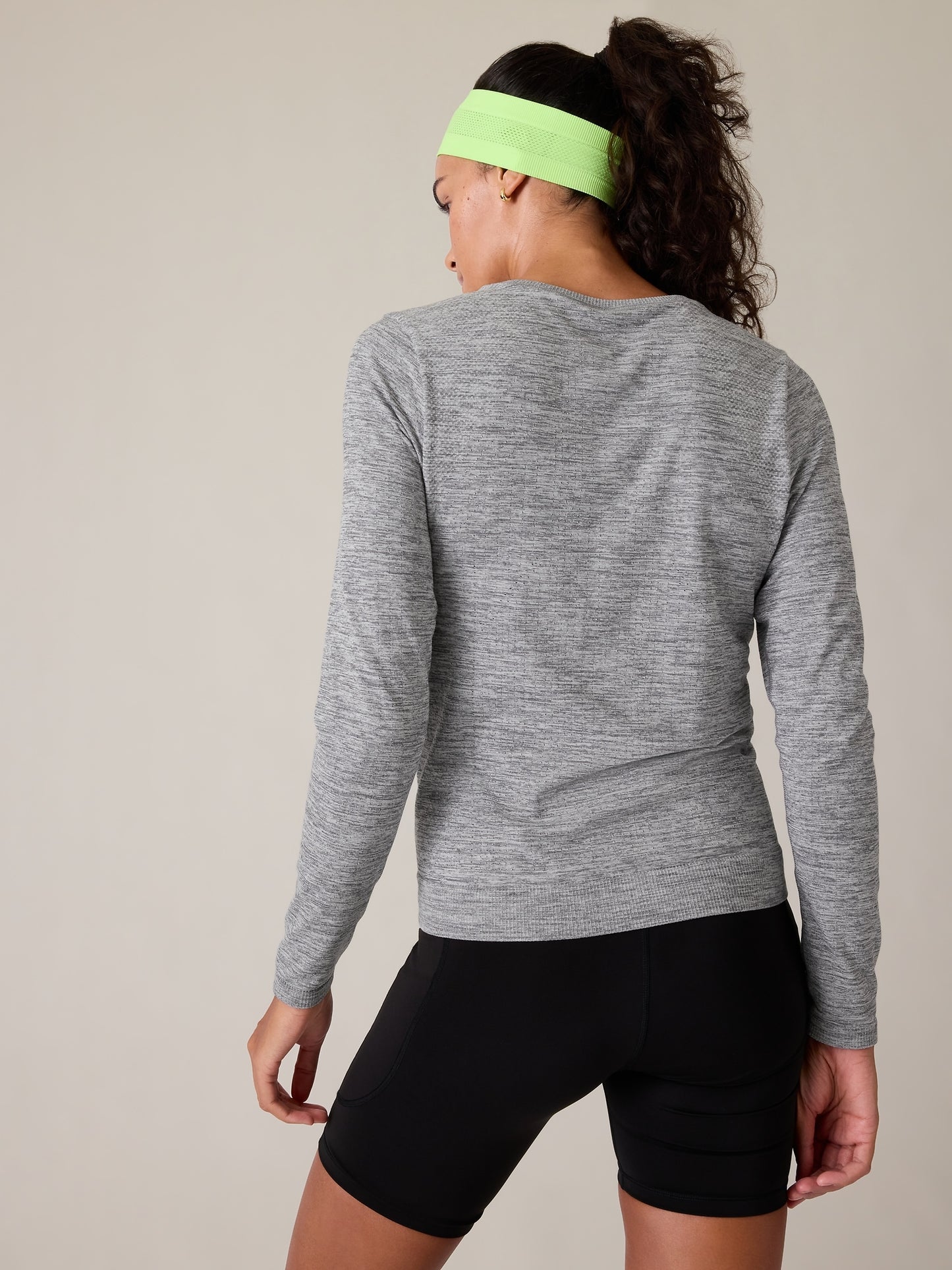 In Motion Seamless Heather Top