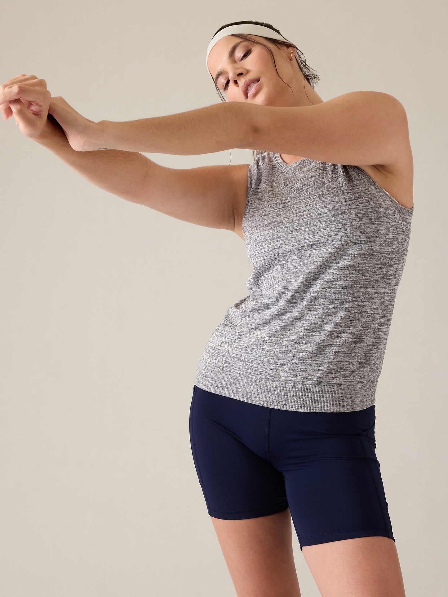 In Motion Seamless Heather Tank