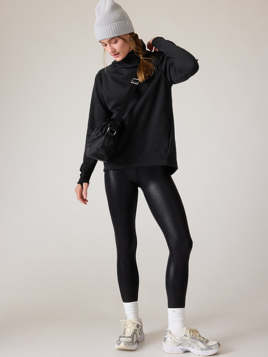 Cozy Karma Twist Neck Sweatshirt