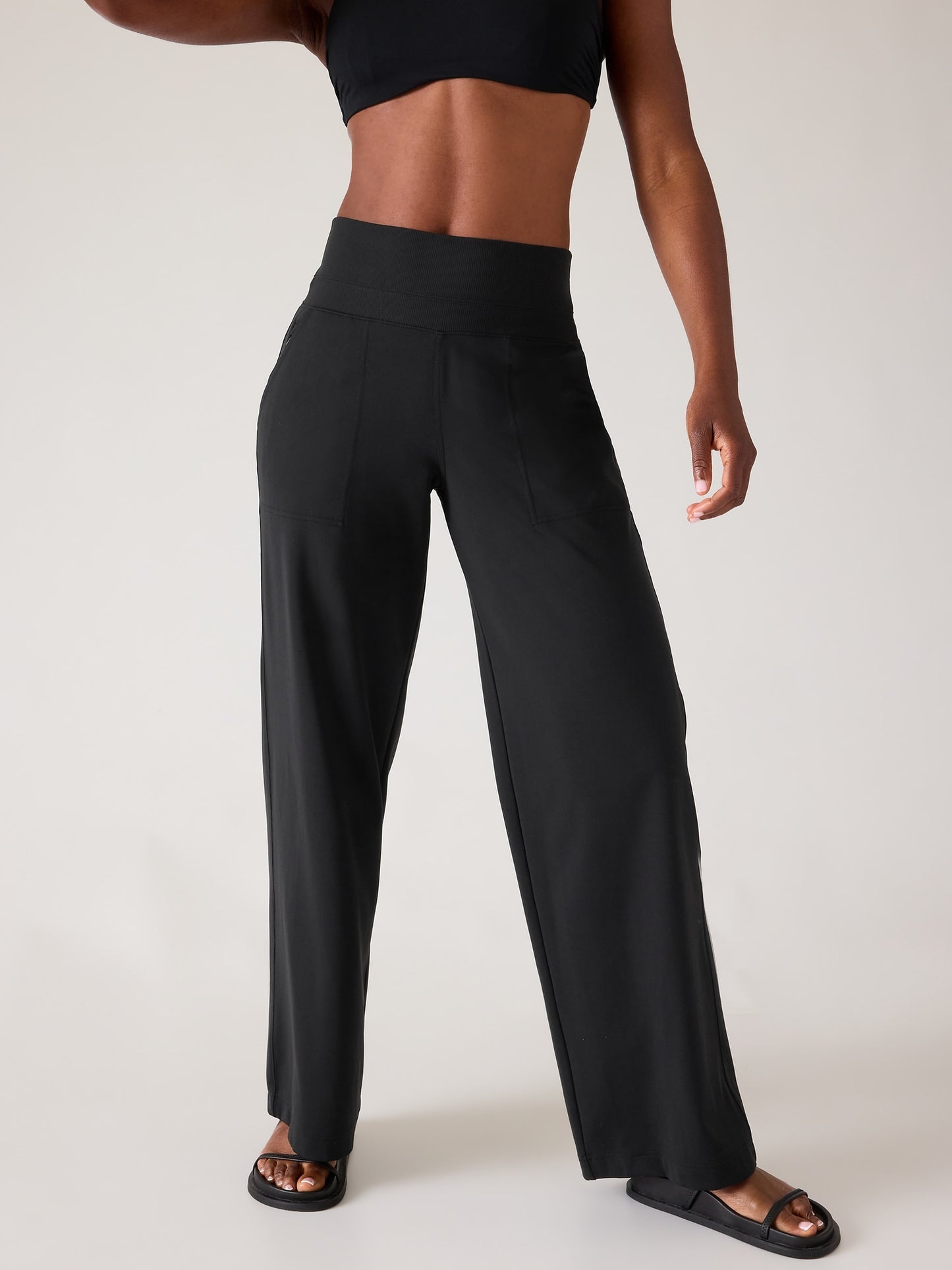 Venice High Rise Wide Leg Pant