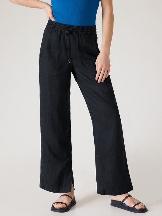 Retreat Wide Leg Linen Pant