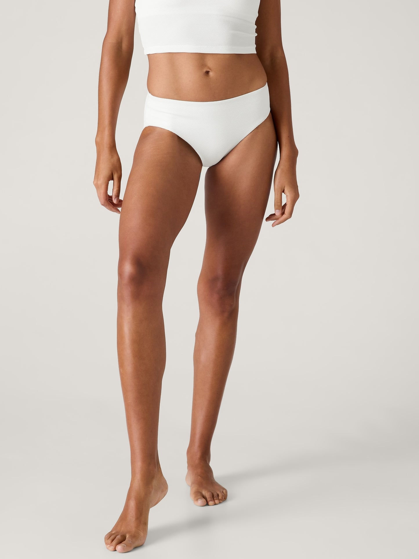 Clean Full Pique Swim Bottom