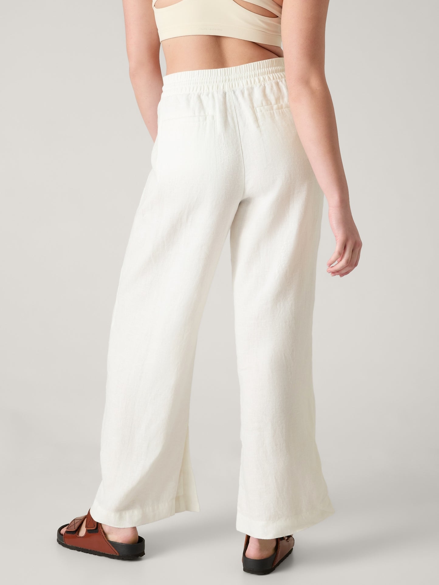 Retreat Wide Leg Linen Pant