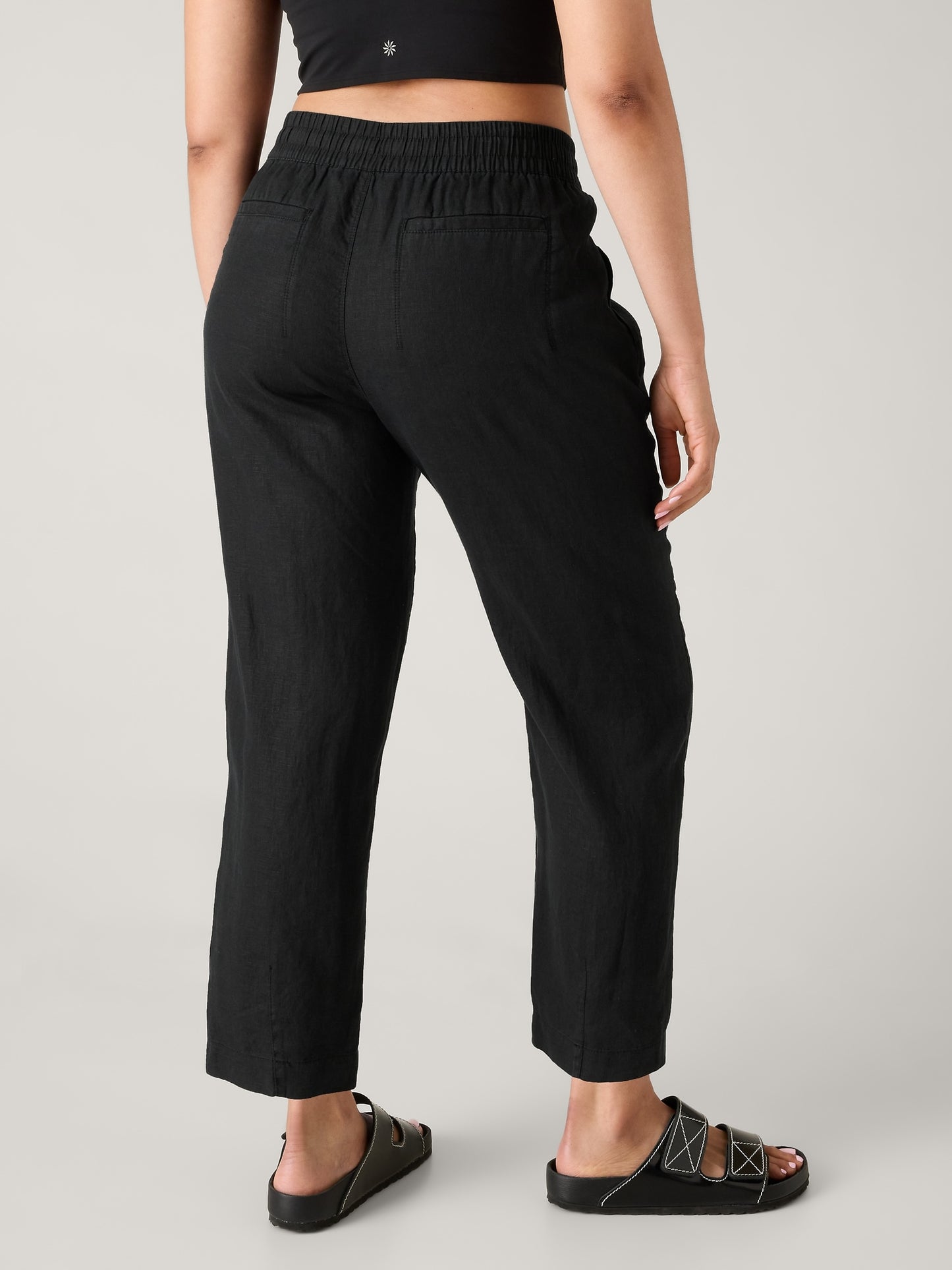 Retreat Linen Ankle Pant