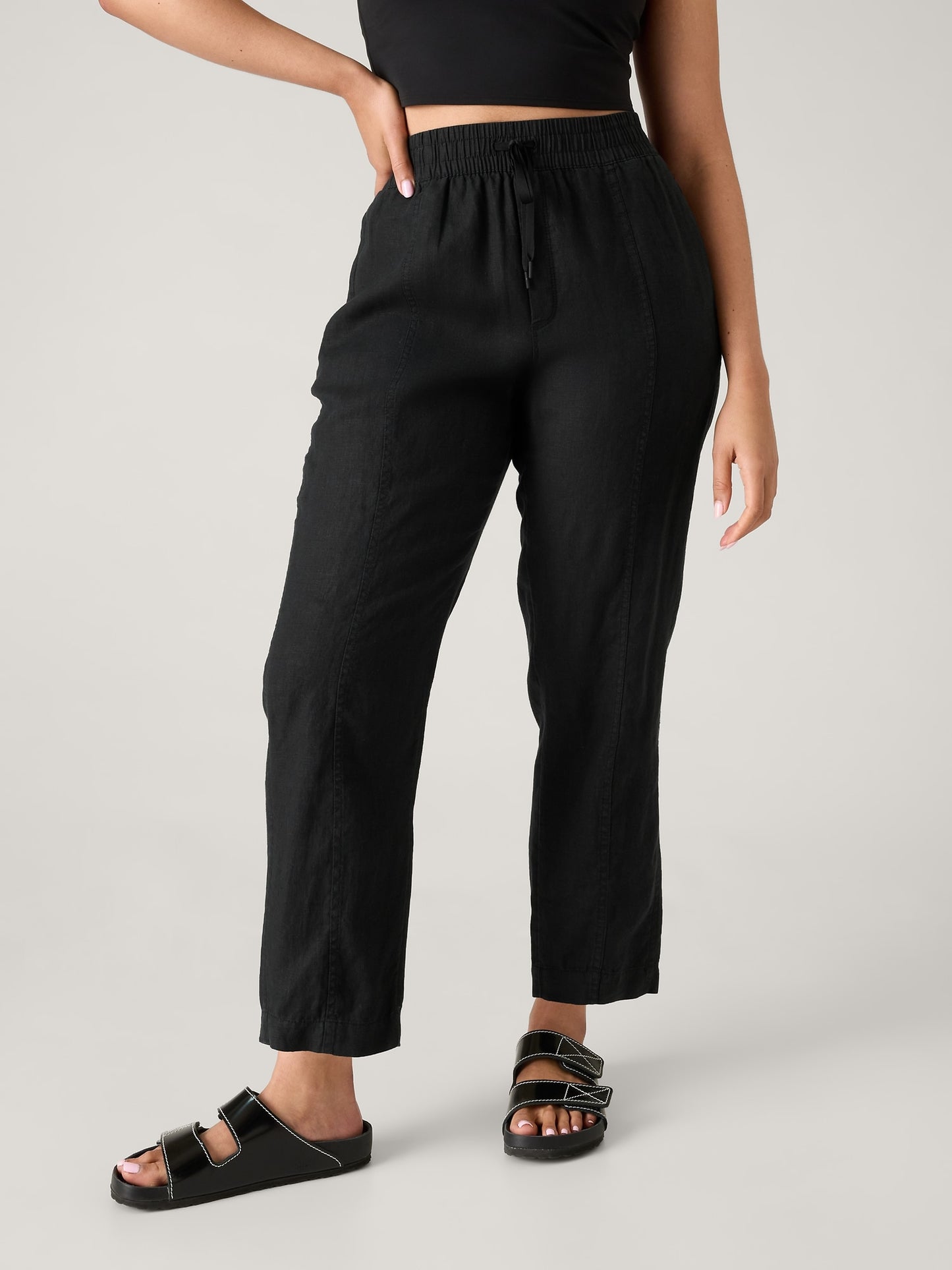 Retreat Linen Ankle Pant