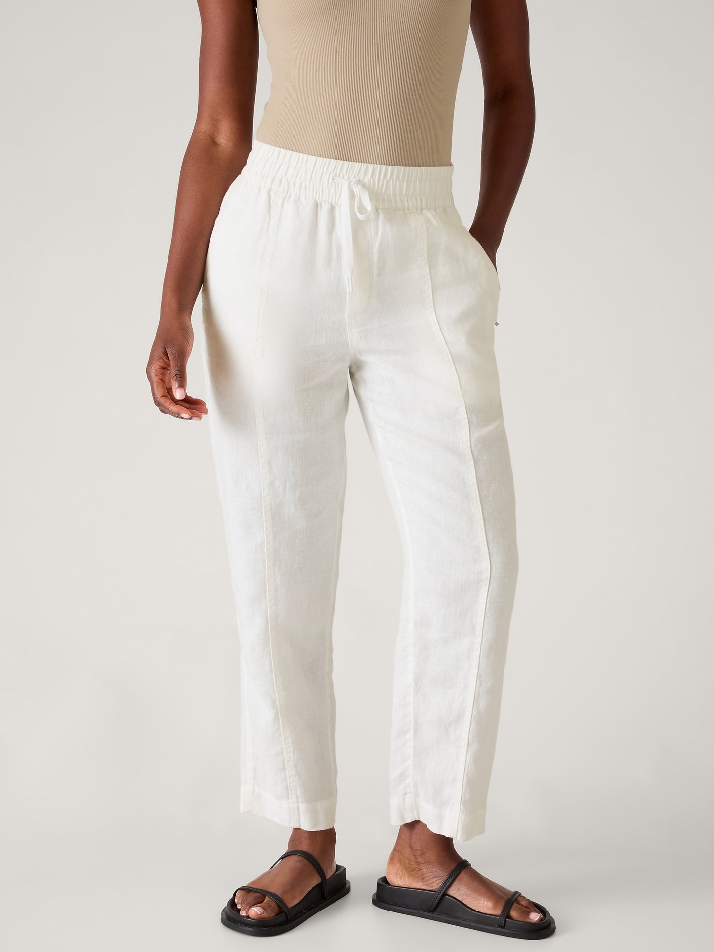 Retreat Linen Ankle Pant