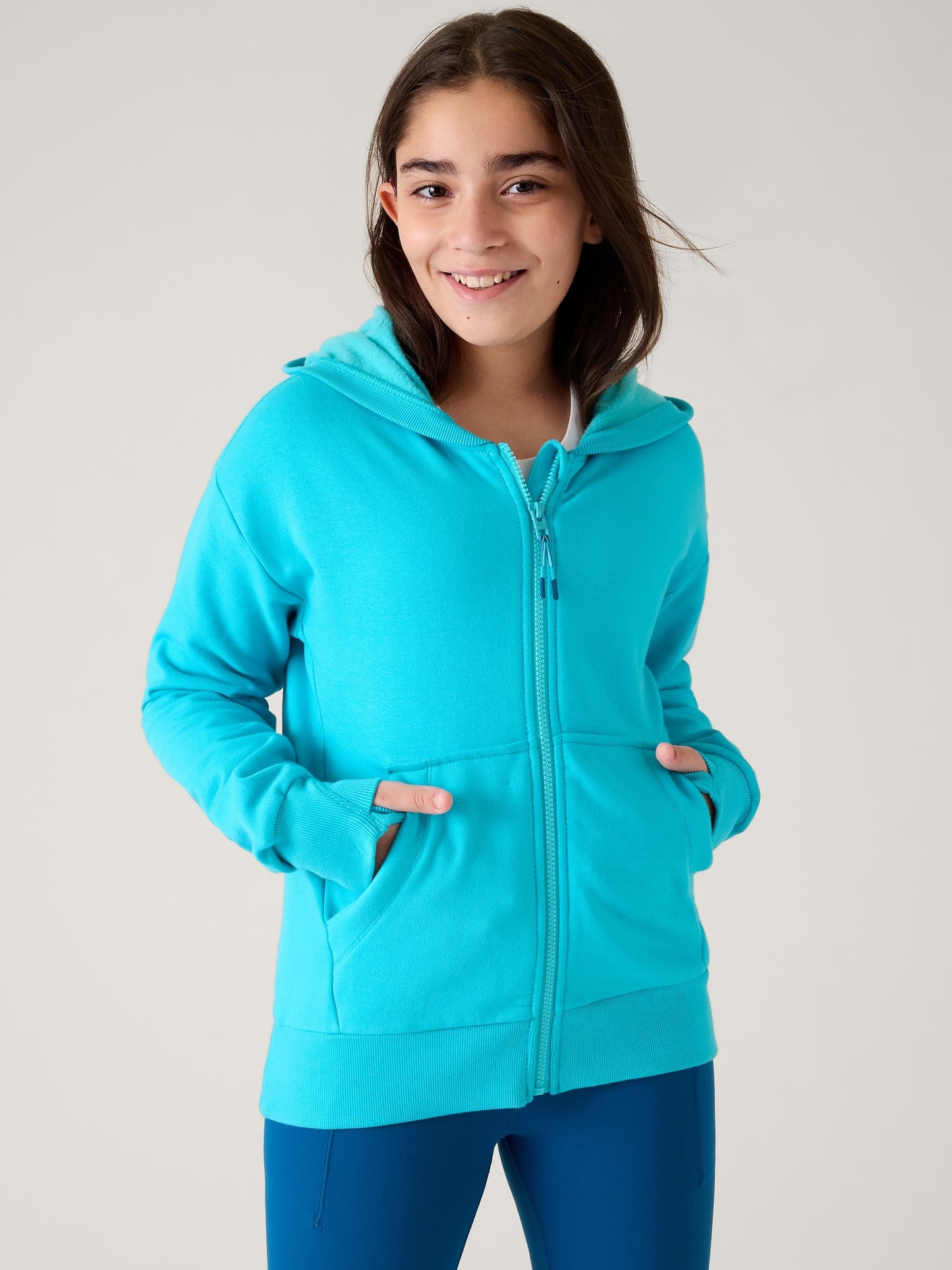 Athleta Girl RetroActive Full Zip